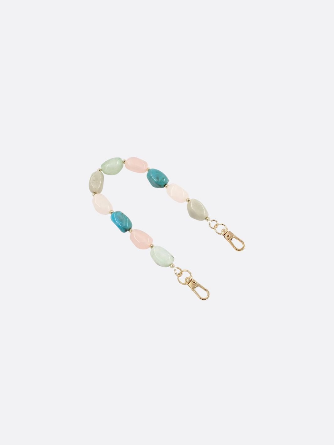 anse sac perle grège et blanc