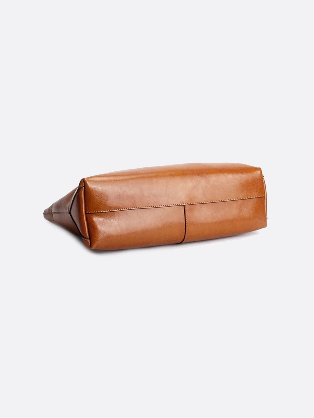 Leather tote