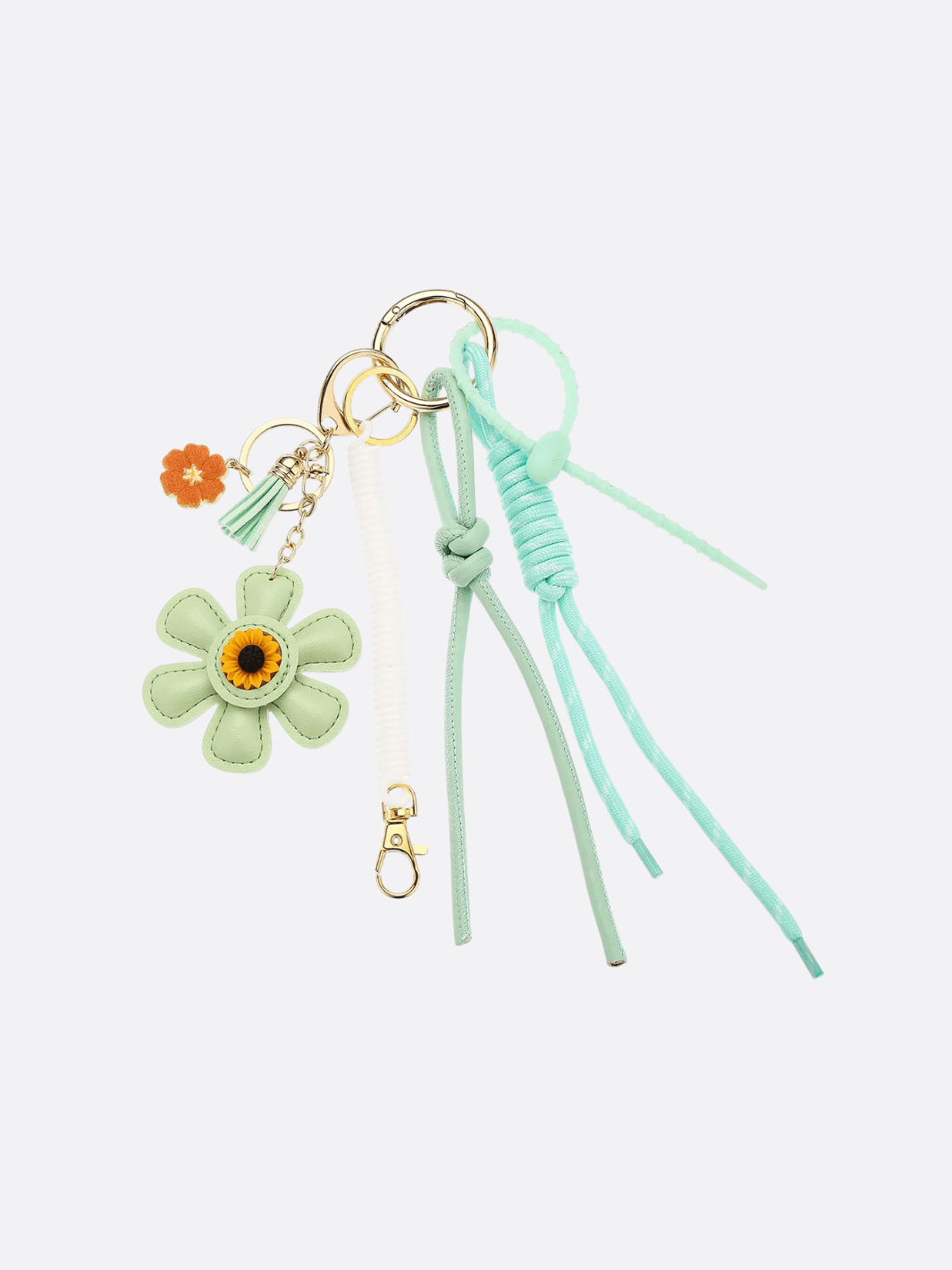 pendentif pour sac à main vert