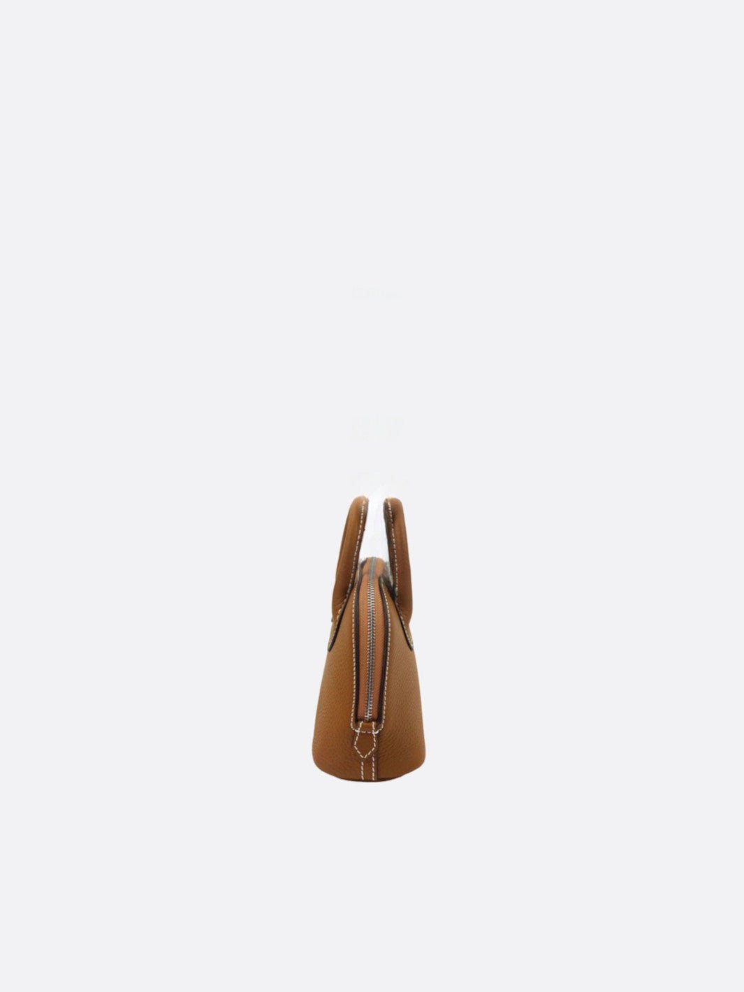 Small leather handbag with shoulder strap<br> Minimi