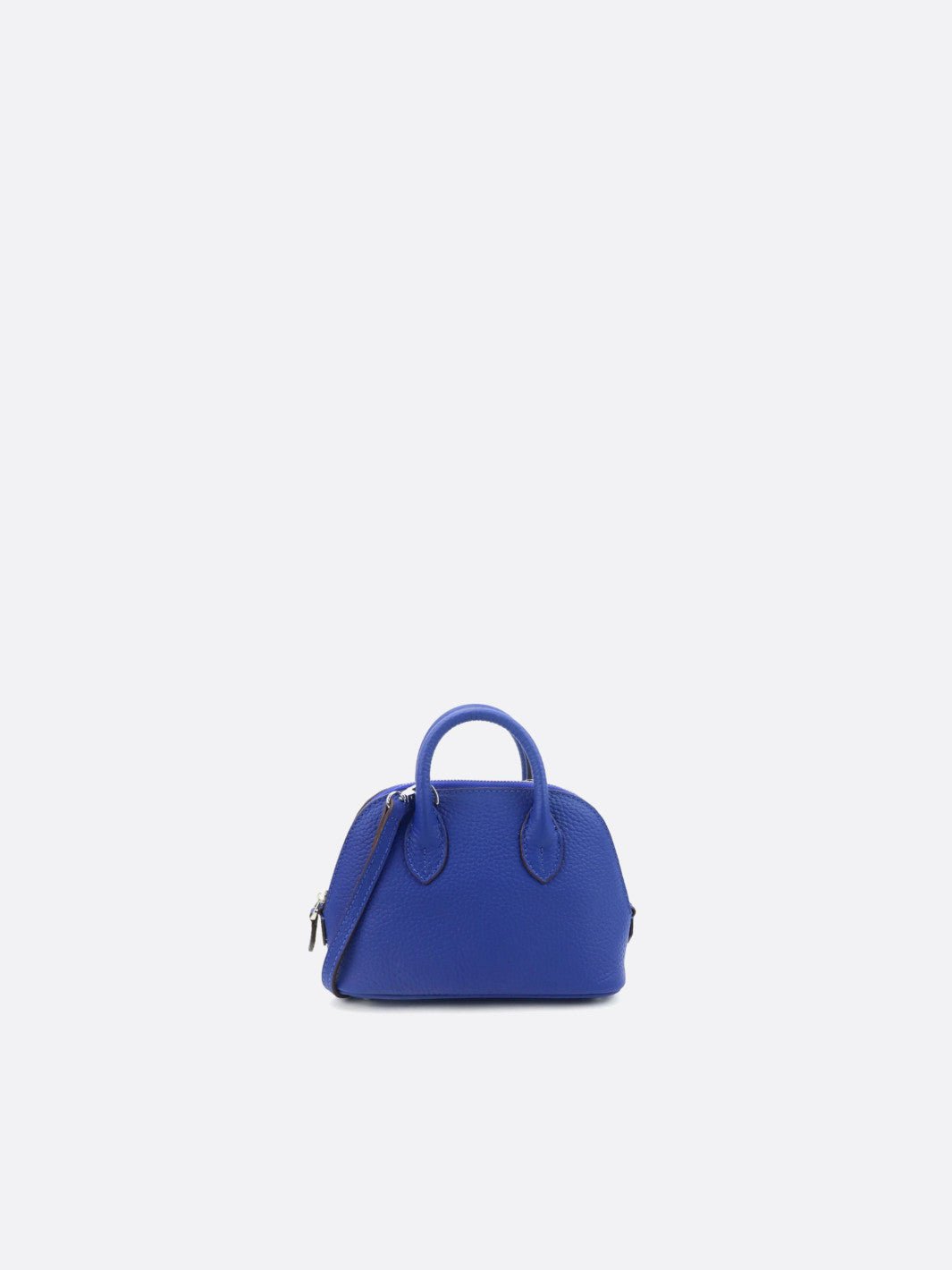 petit sac à main cuir bleu