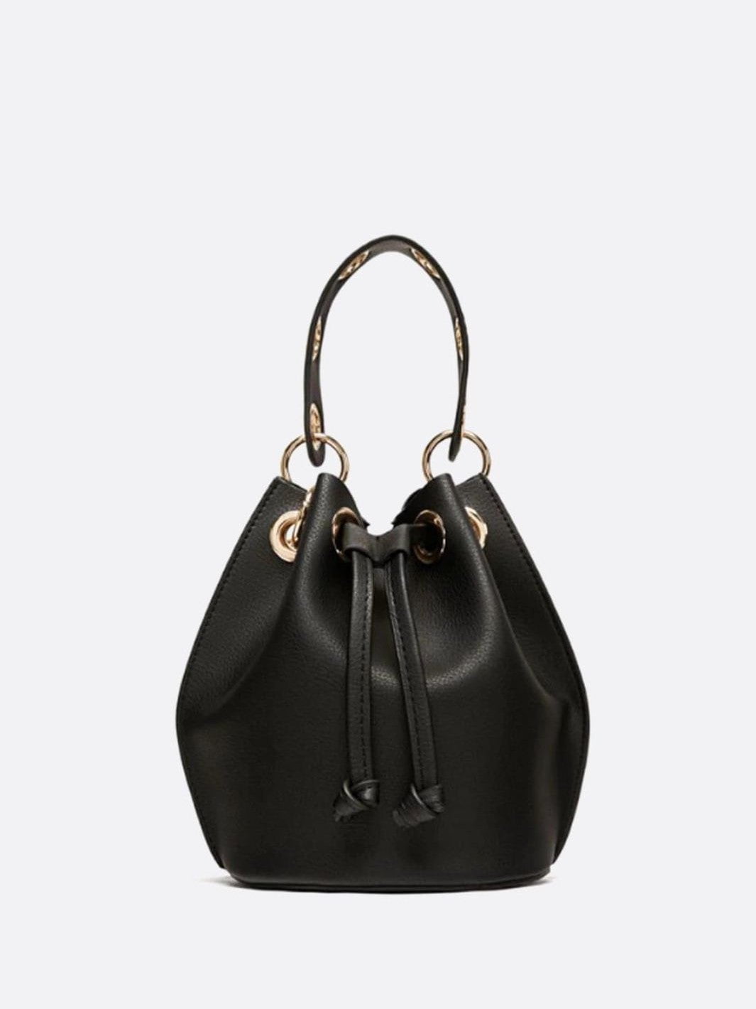 Petit sac seau cuir