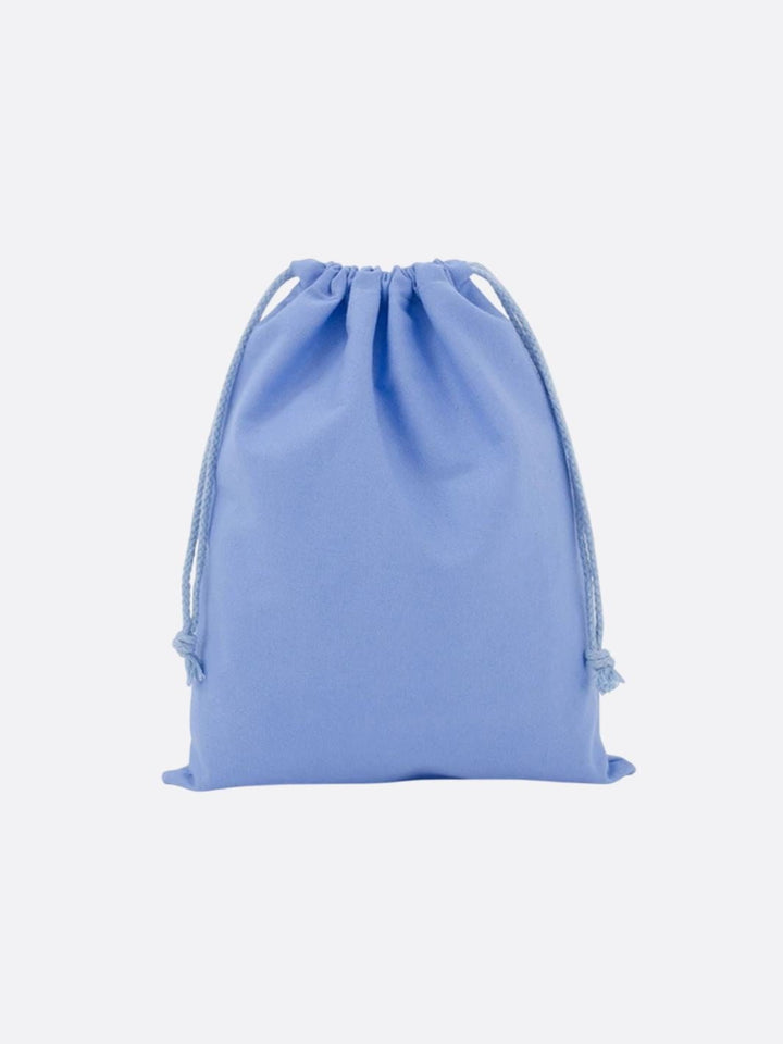 pochette rangement sac à main bleu bleuet