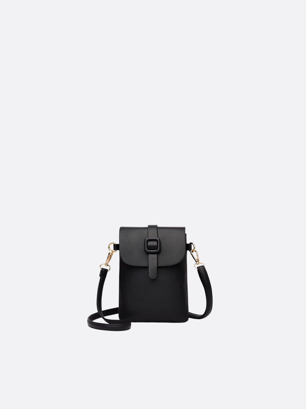 pochette téléphone bandoulière noir