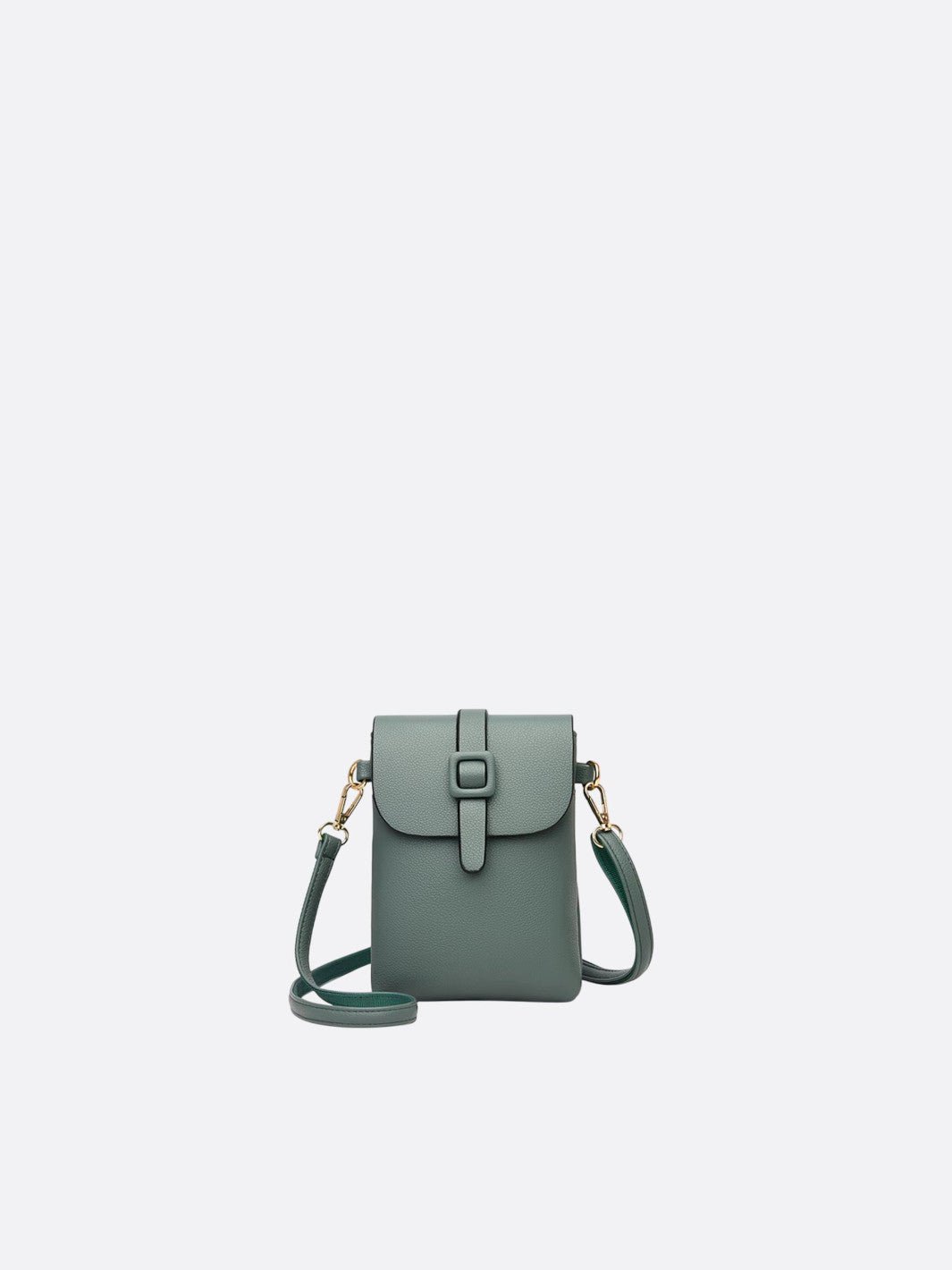 pochette téléphone bandoulière vert