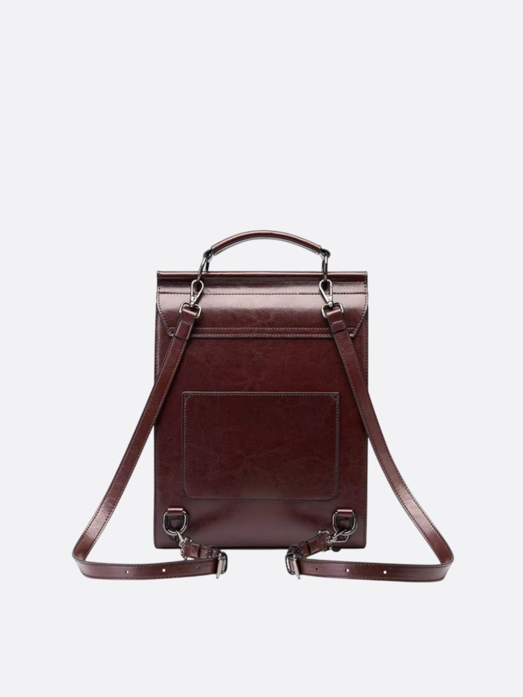 Leather backpack<br> Bostonia