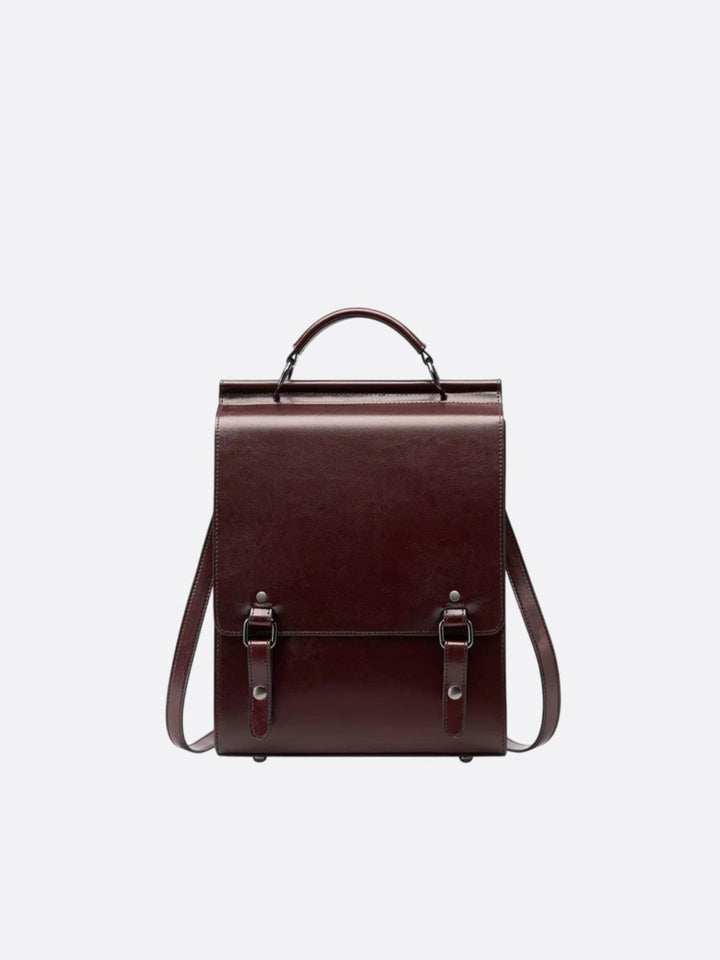 sac à dos cuir marron