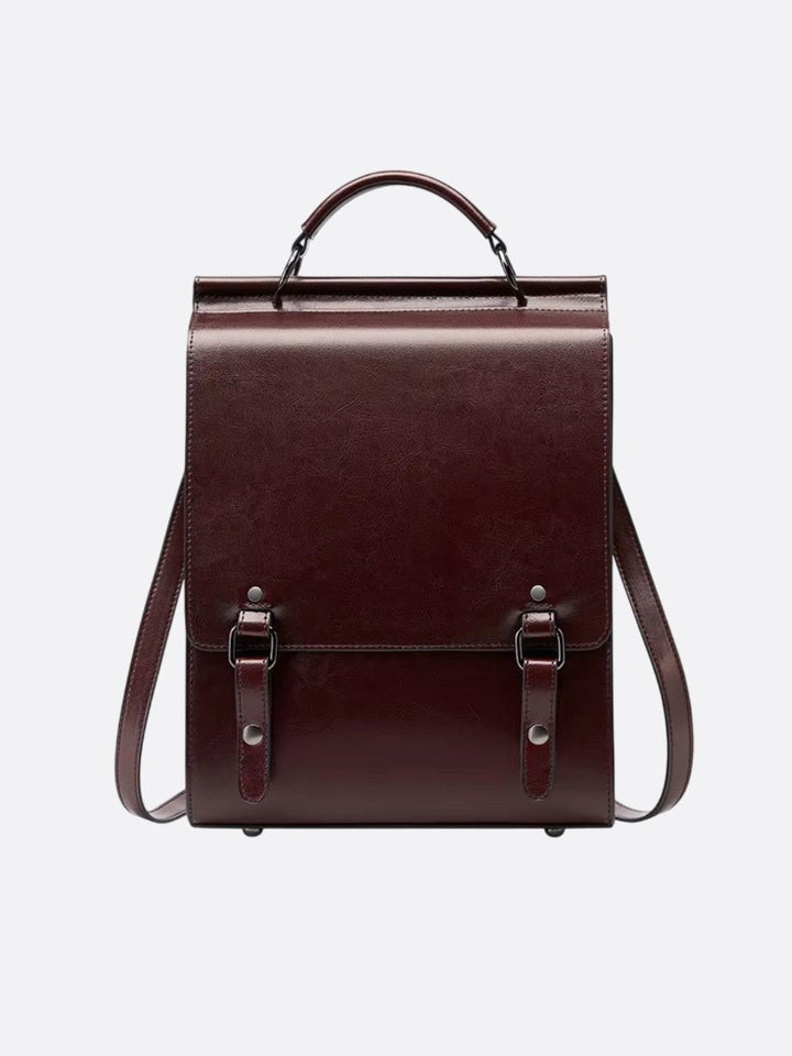sac à dos cuir marron