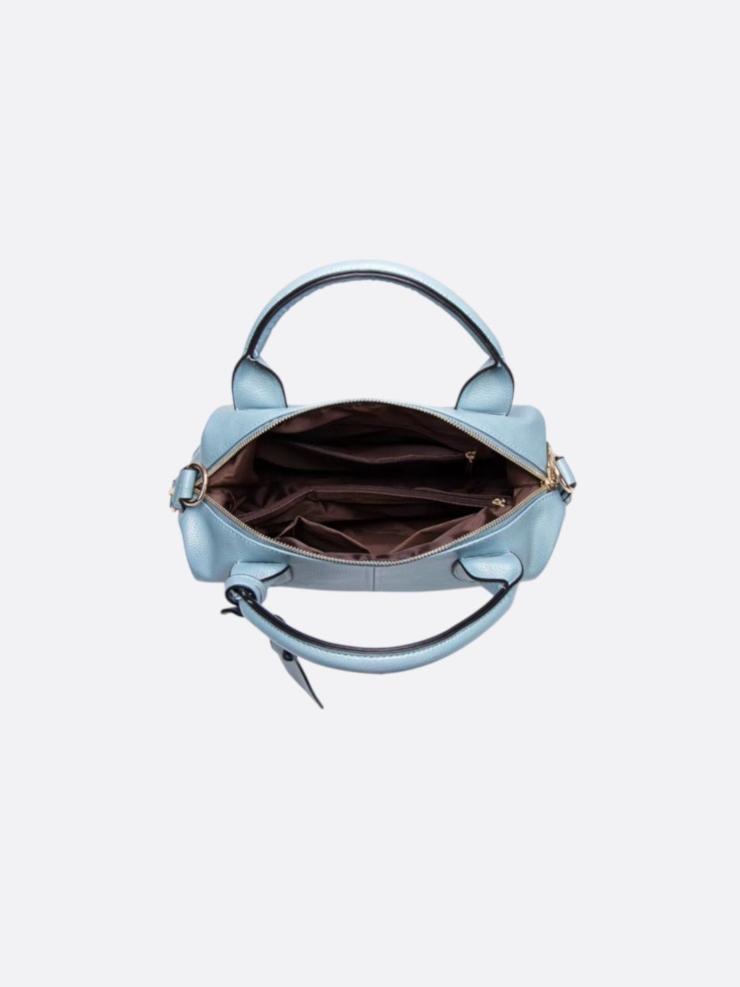 Leather shoulder bag<br> Prado