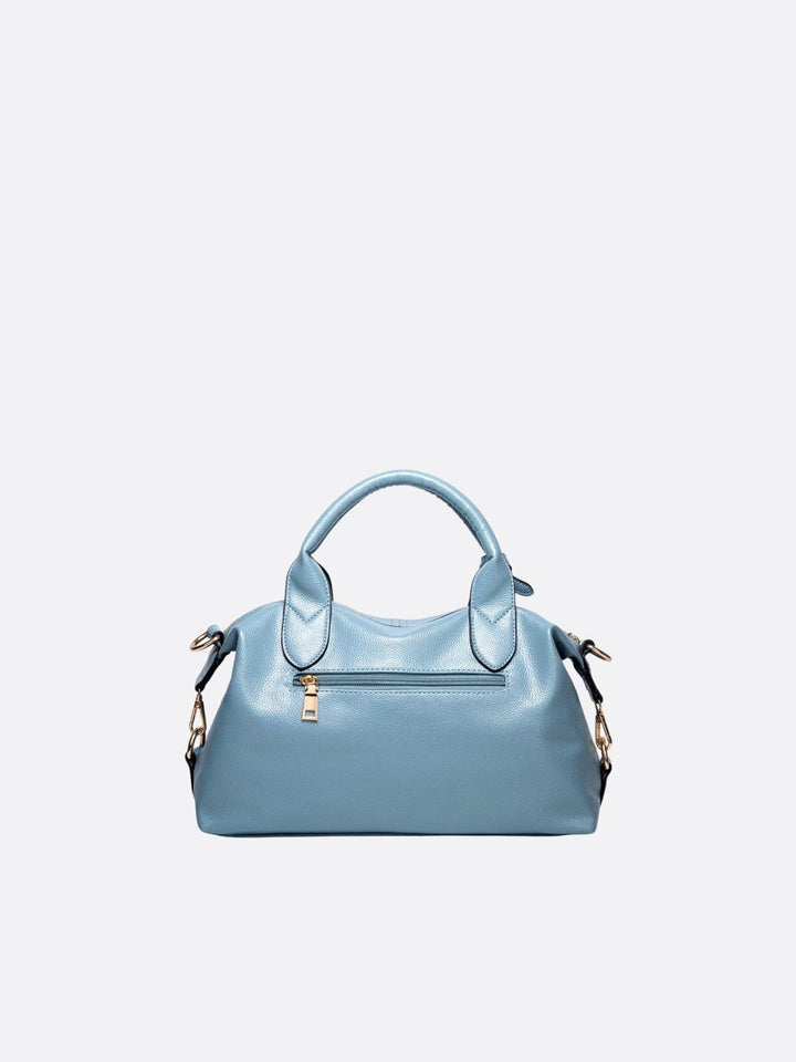 Leather shoulder bag<br> Prado