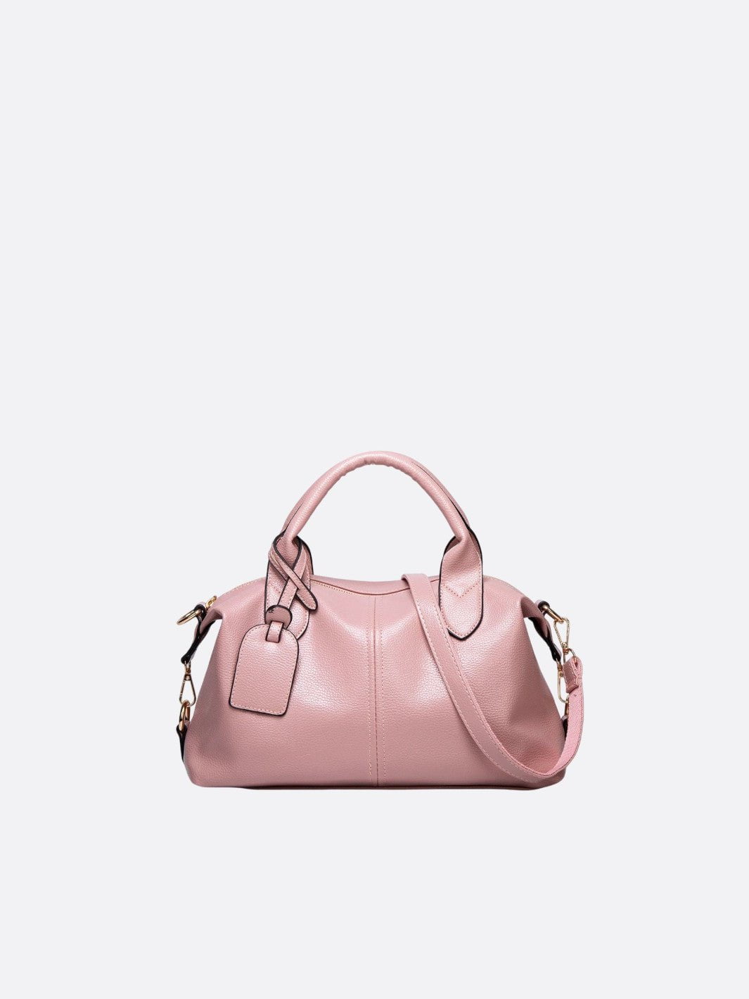 sac à main cuir rose