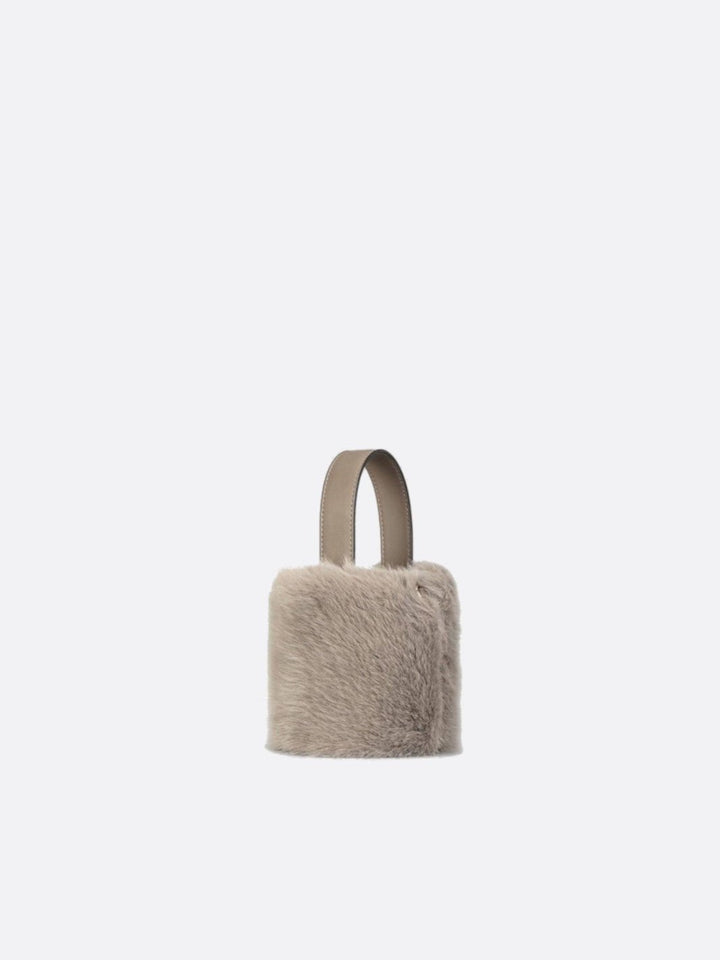Handbag with faux fur<br>Moritz