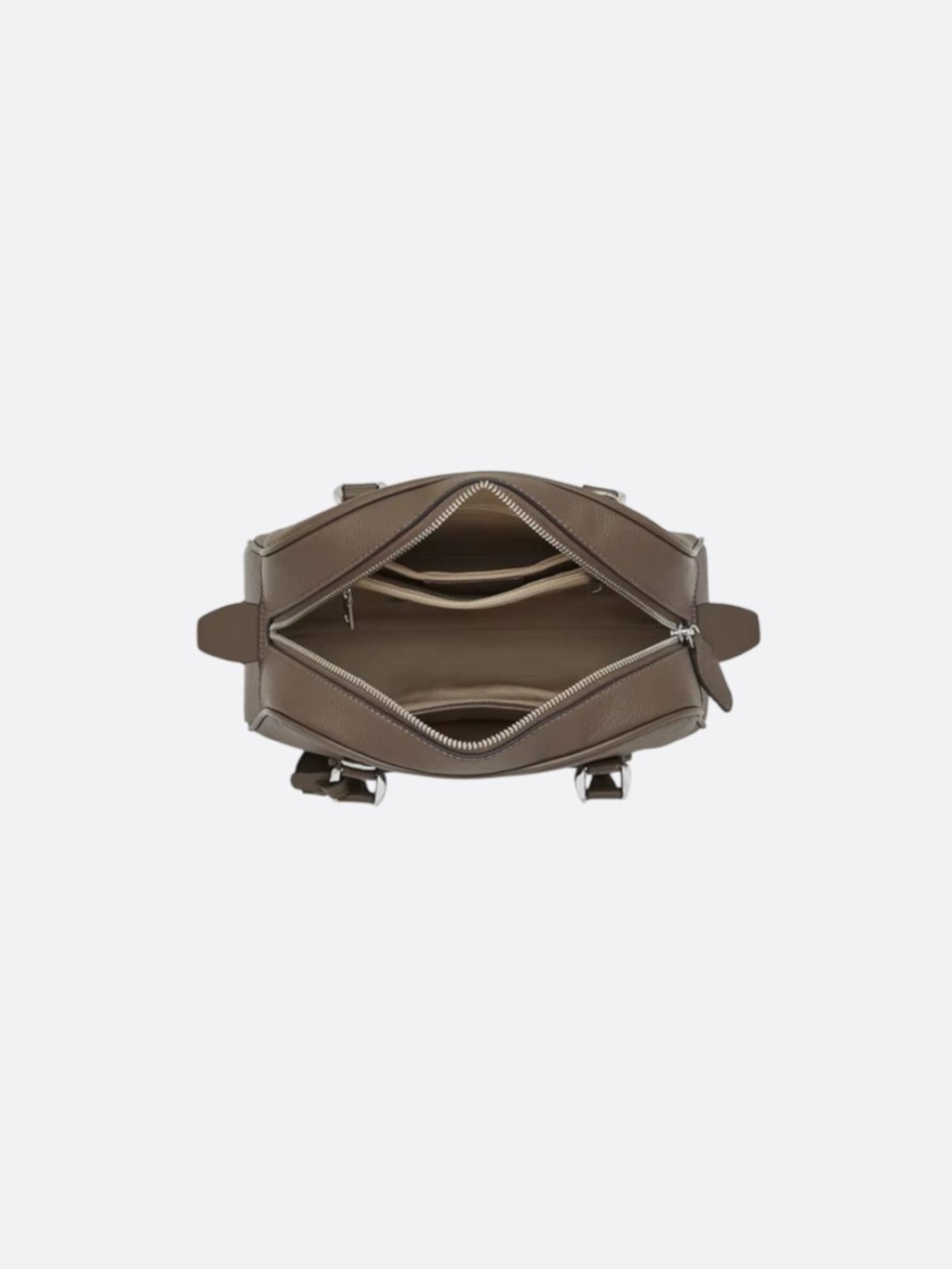 Leather bowling handbag<br> Navarra