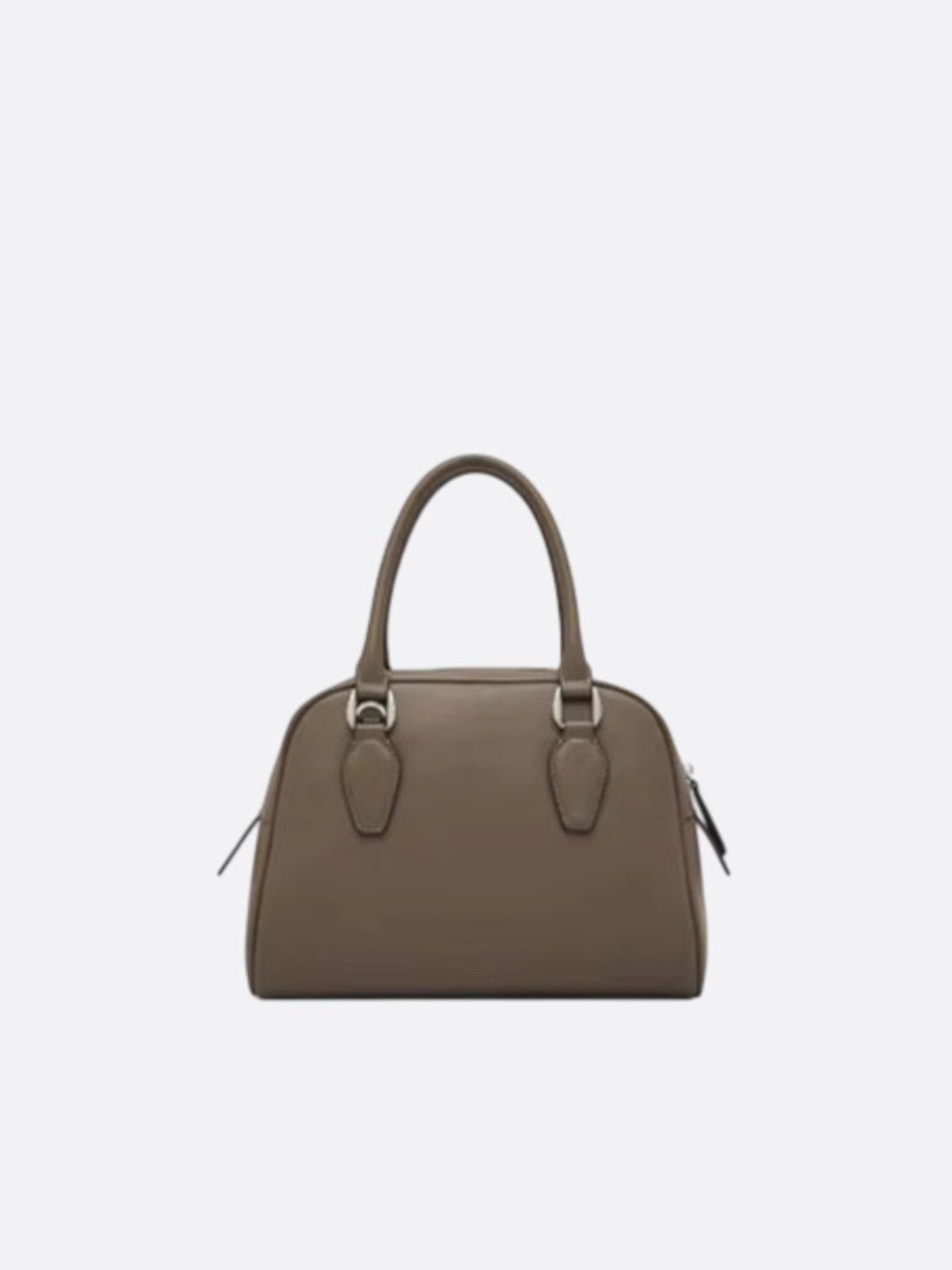 Leather bowling handbag<br> Navarra