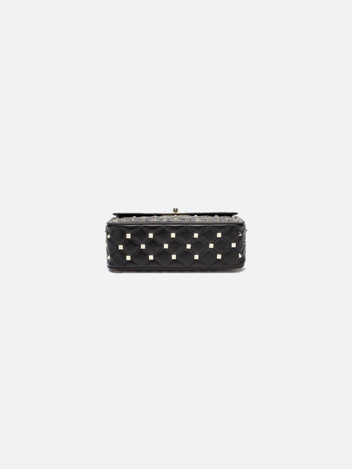 Black studded handbag<br> Notte
