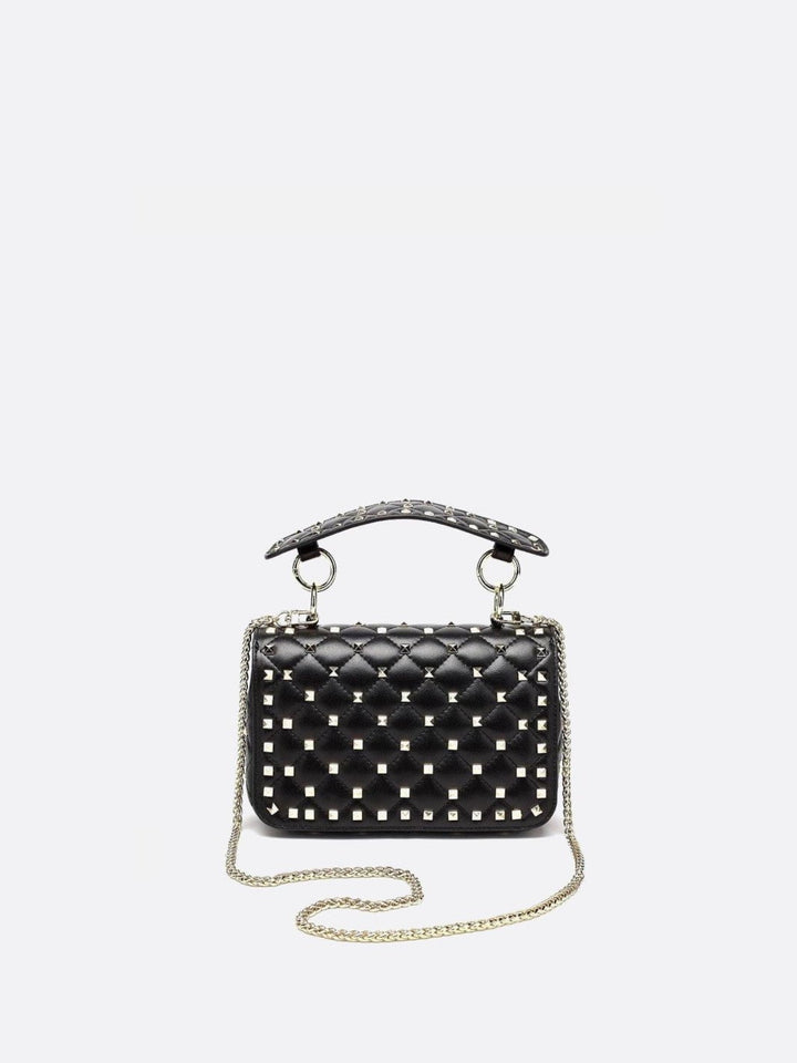 Black studded handbag<br> Notte