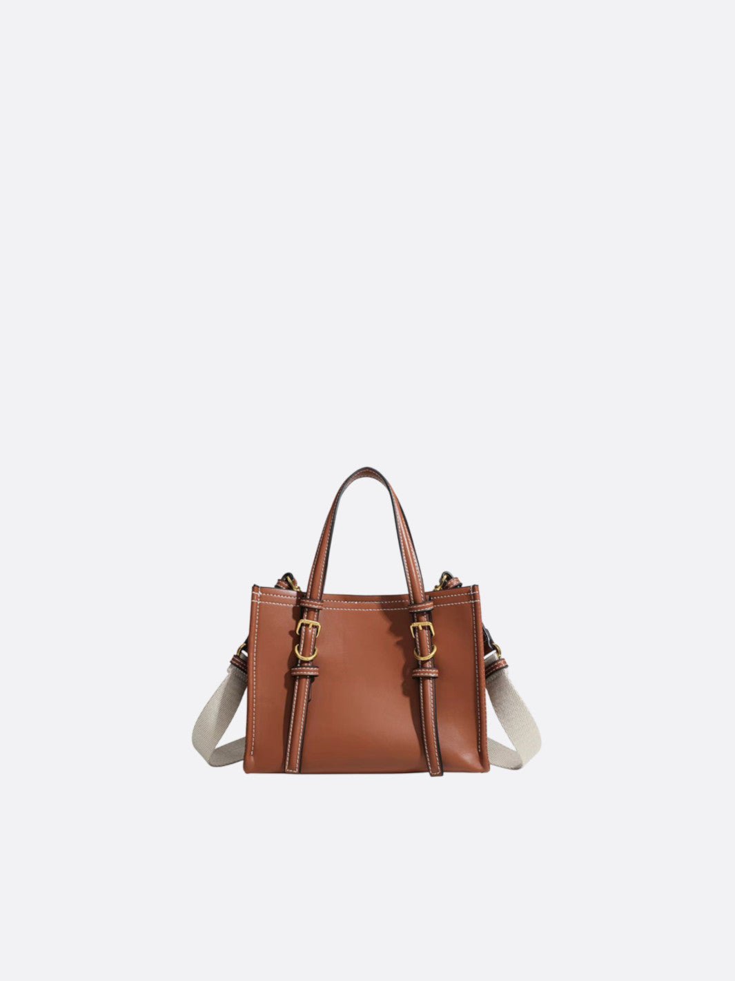 sac à main cuir carré camel