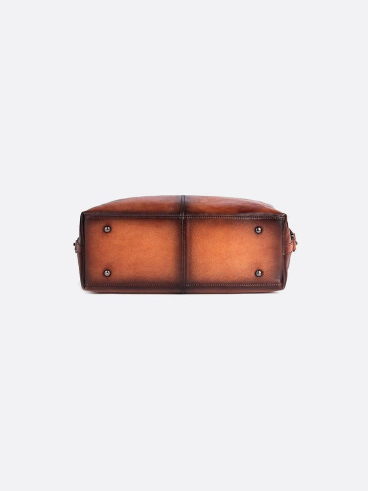 Vintage leather handbag