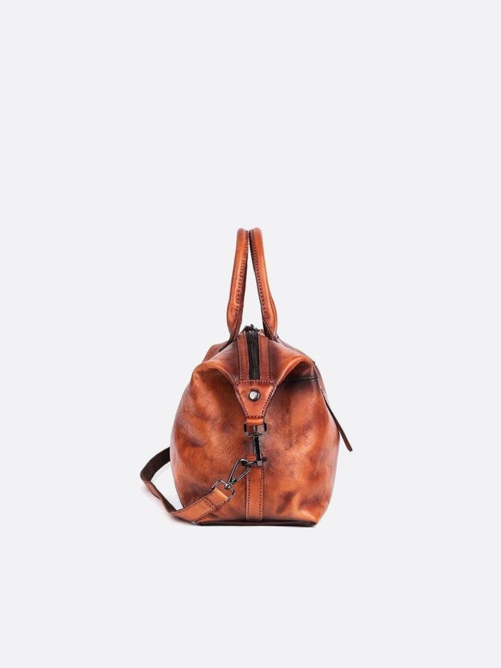Vintage leather handbag