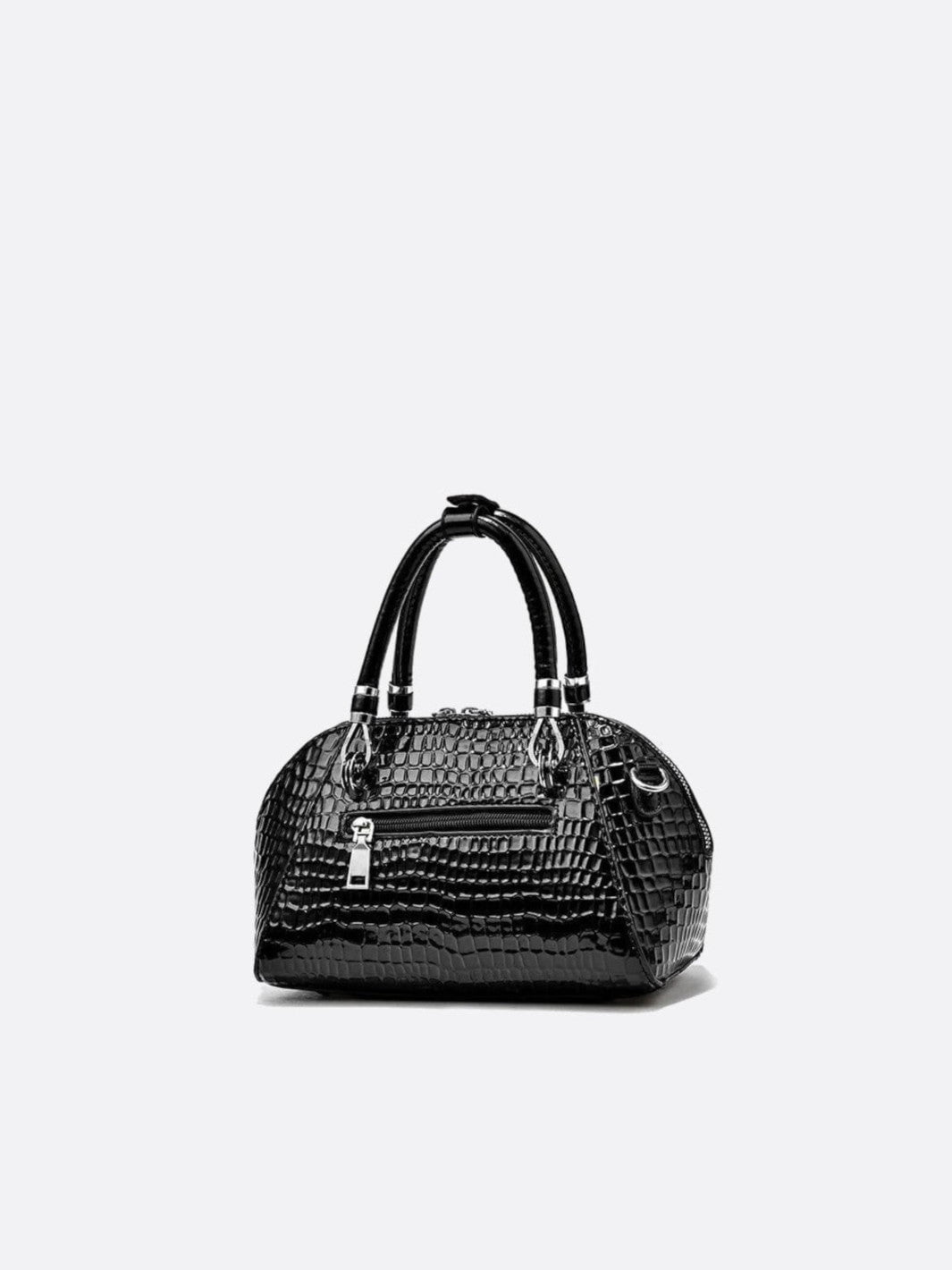 Croc effect handbag<br>Marzio