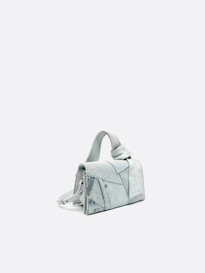 sac à main gris jean