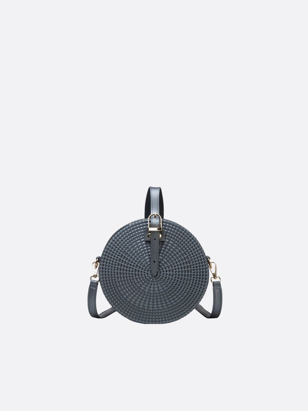 Sac cuir gris