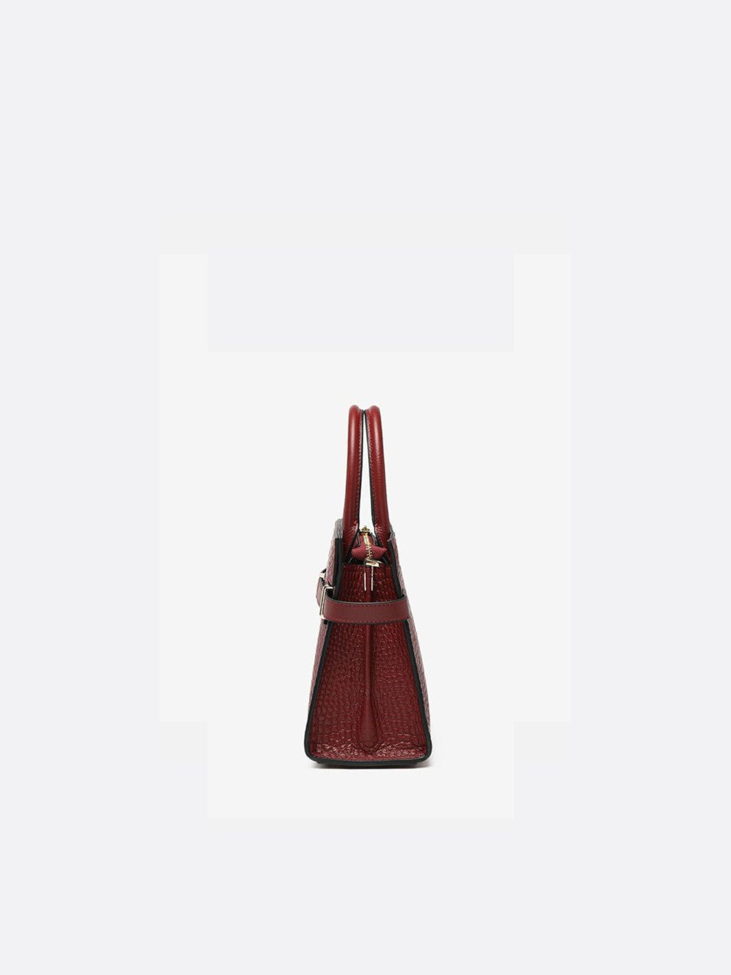 Crocodile trapeze handbag<br> Murano