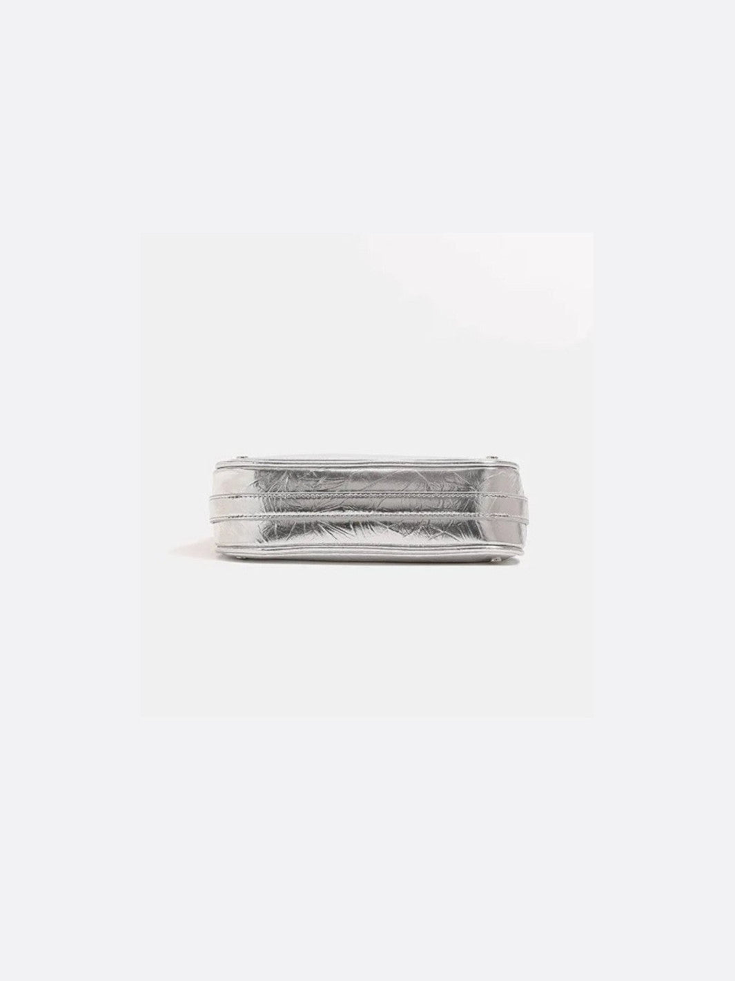 Silver baguette bag<br> Celestia