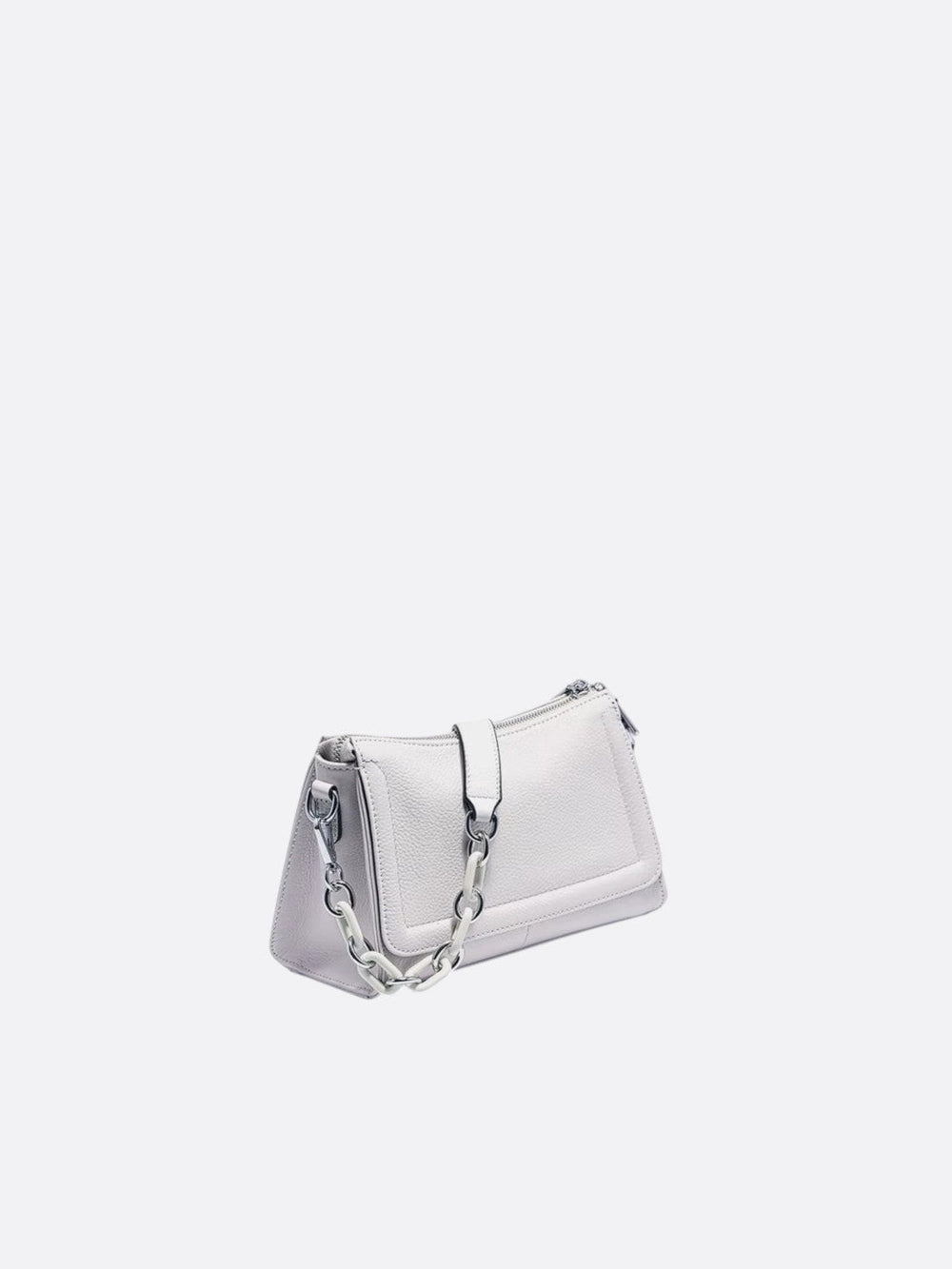 sac bandouliere cuir gris