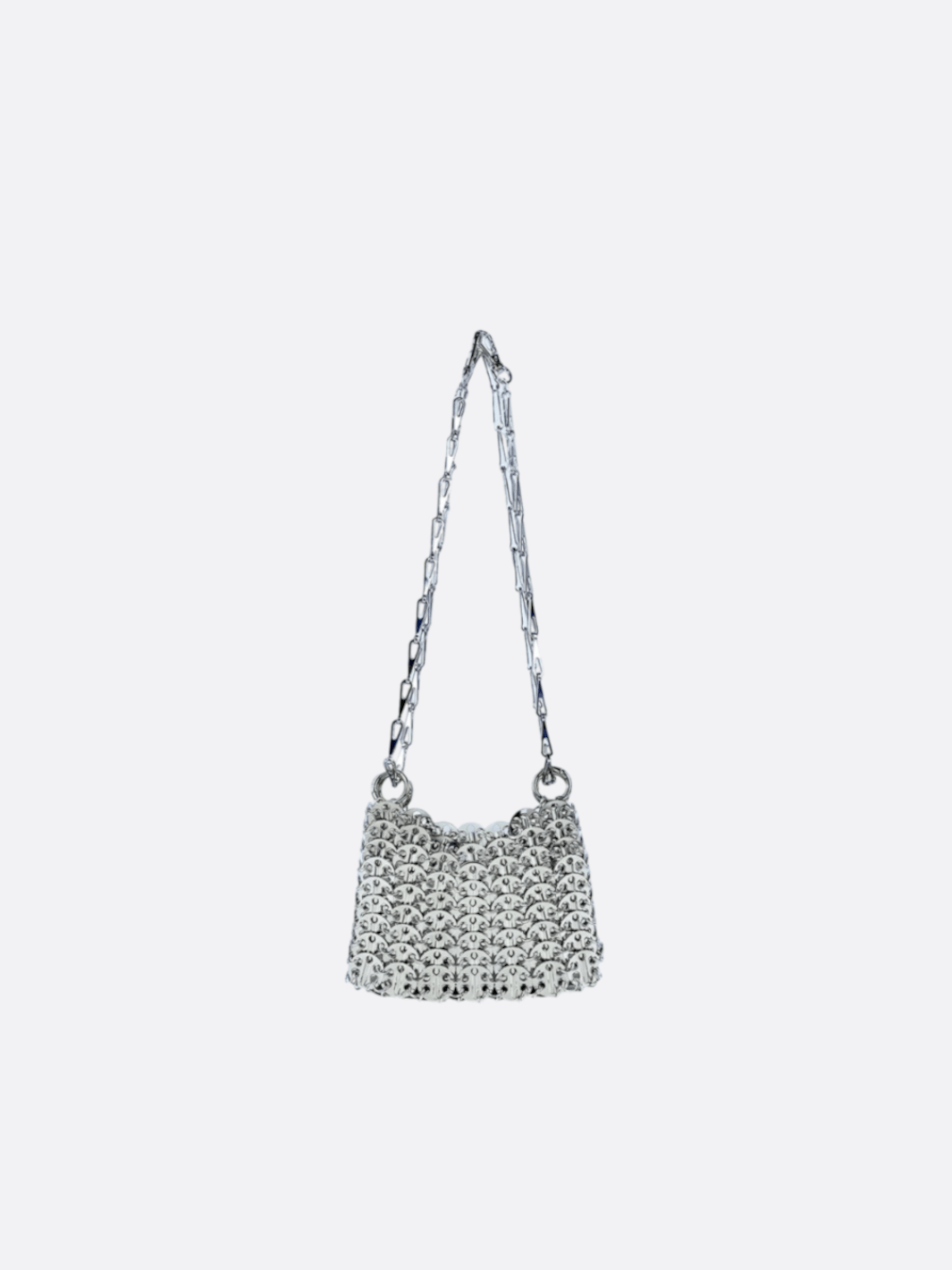 sac bandoulière métallique