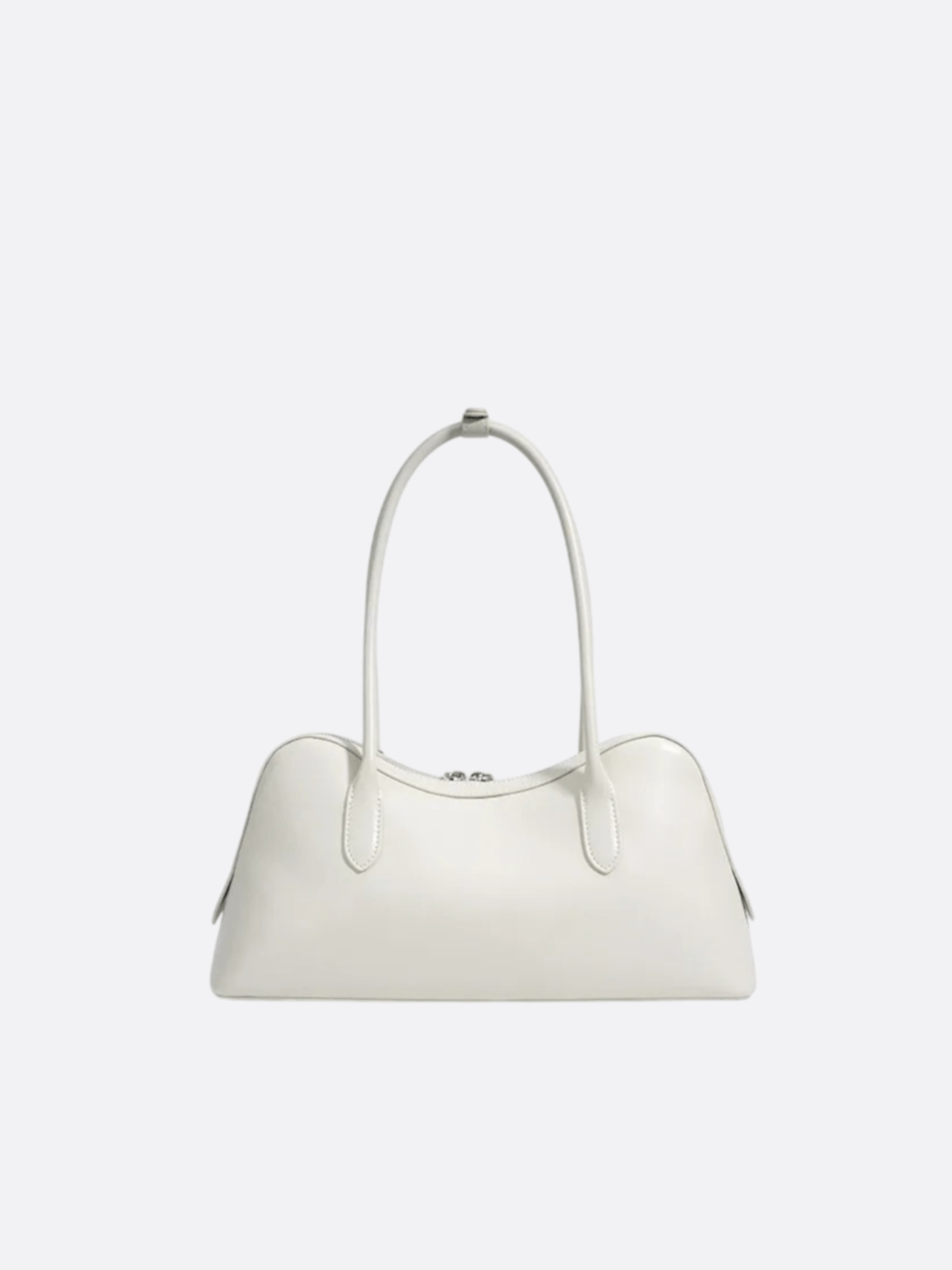 Leather Boston bag<br>Calista