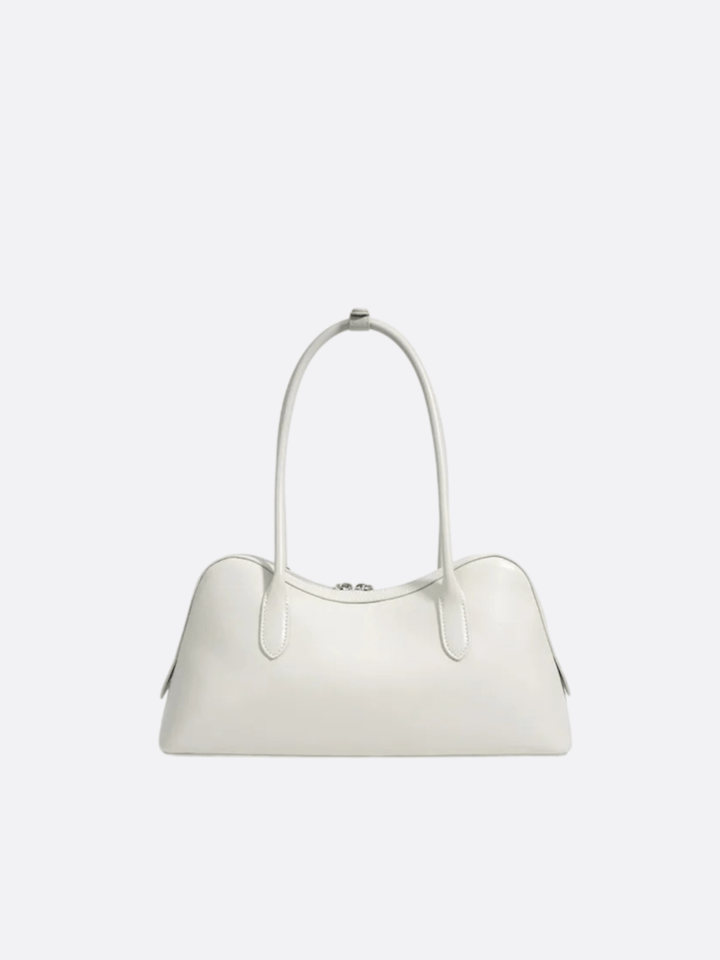 Leather Boston bag<br>Calista