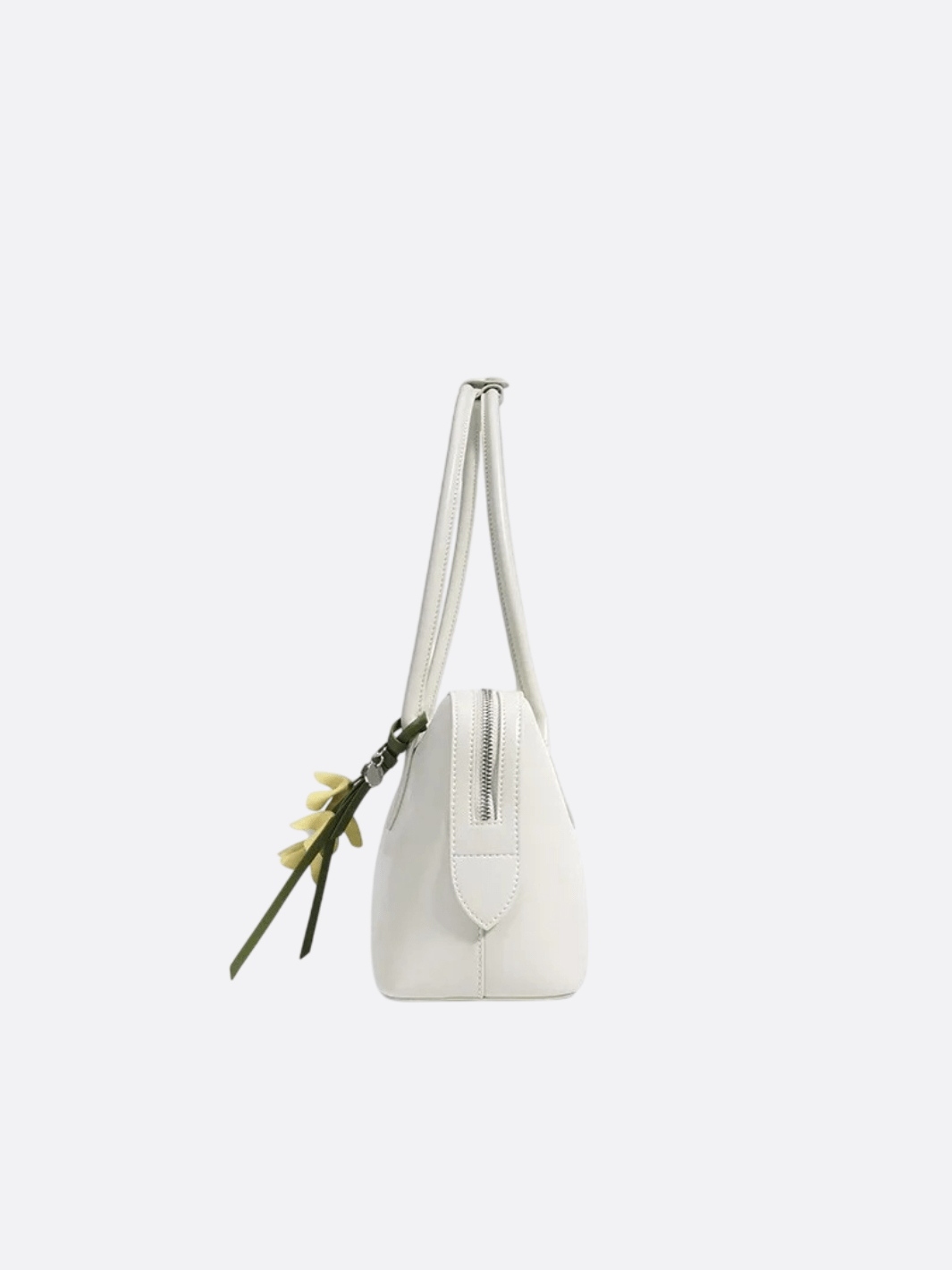 Leather Boston bag<br>Calista