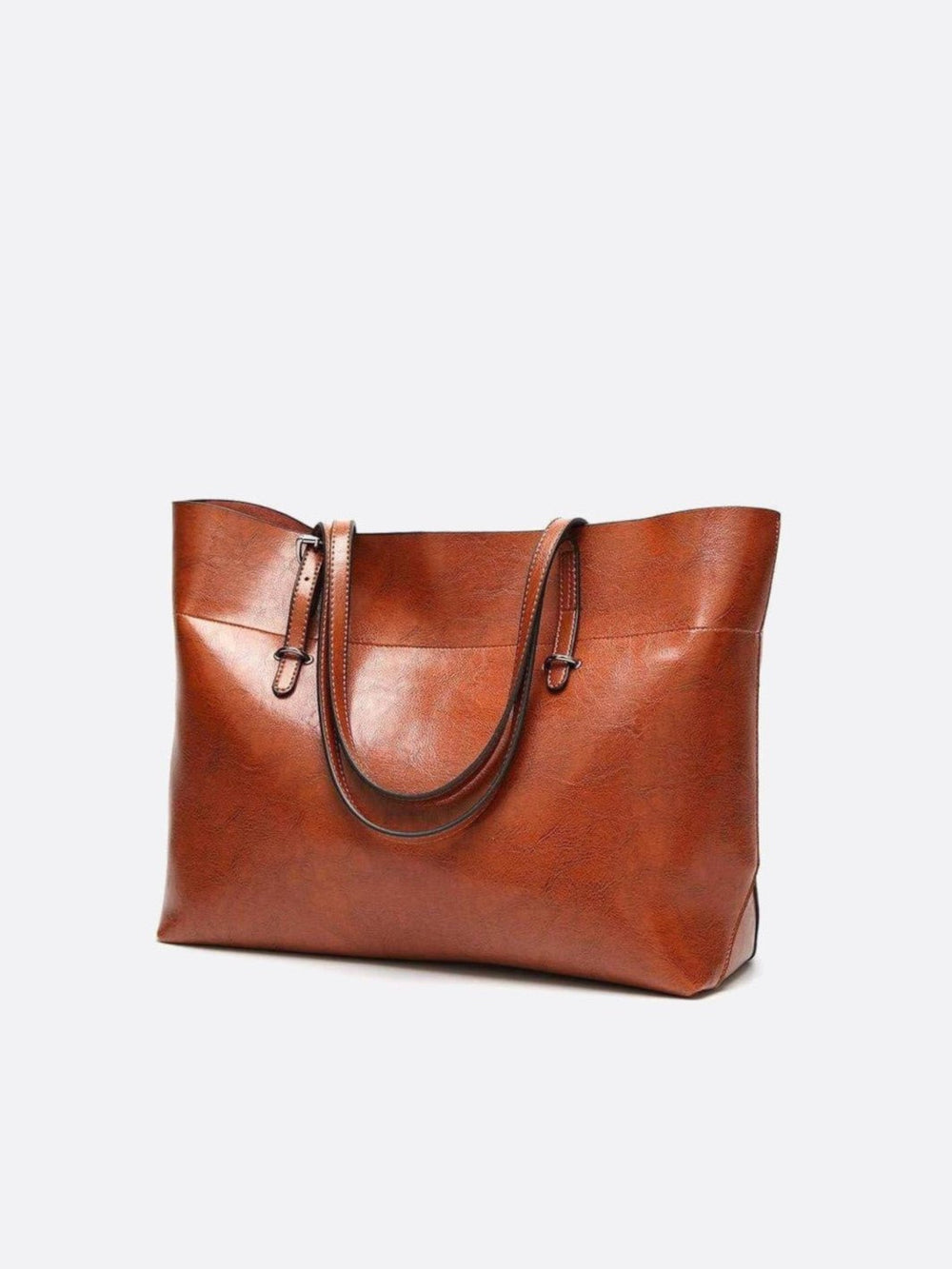 cabas cuir camel
