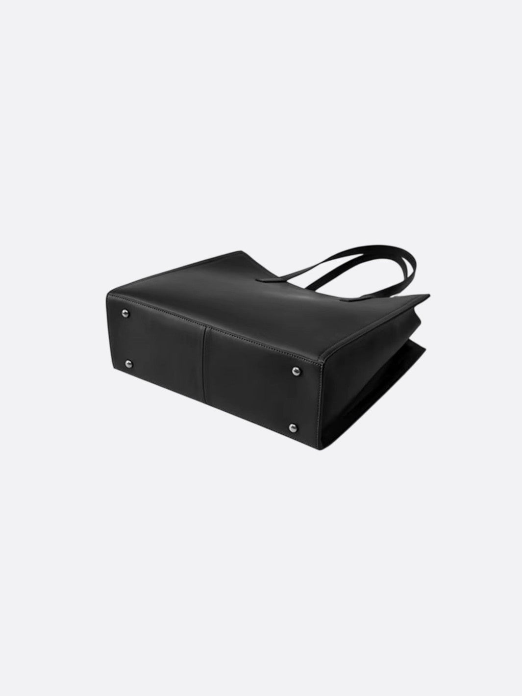 Leather tote bag with shoulder strap<br> Sorella