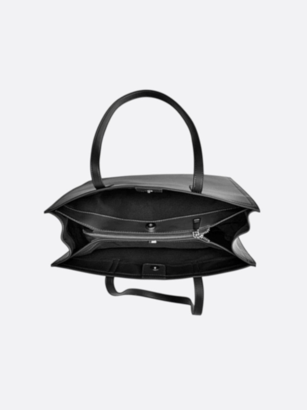 Leather tote bag with shoulder strap<br> Sorella