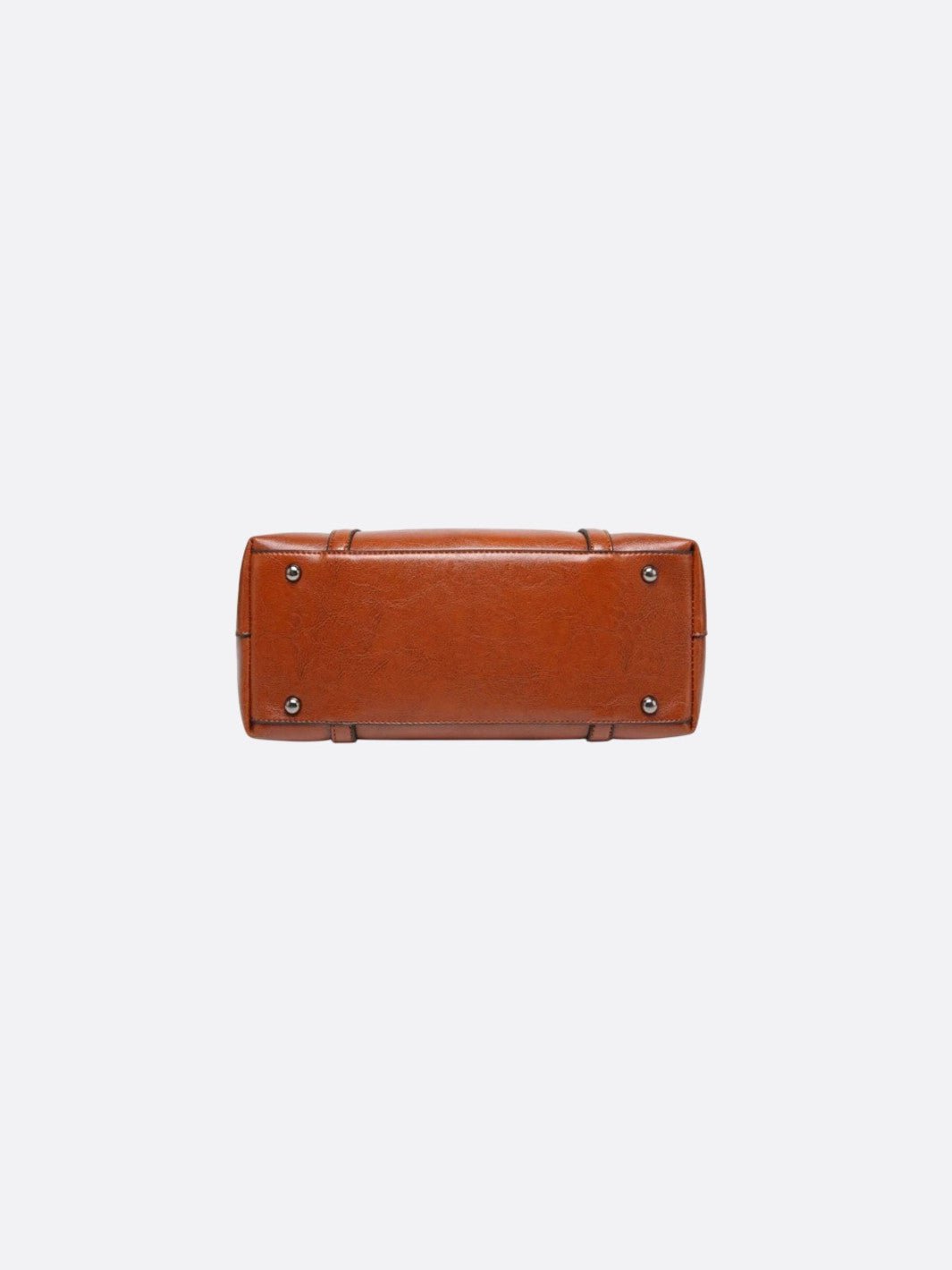 Leather tote bag<br>Soléia
