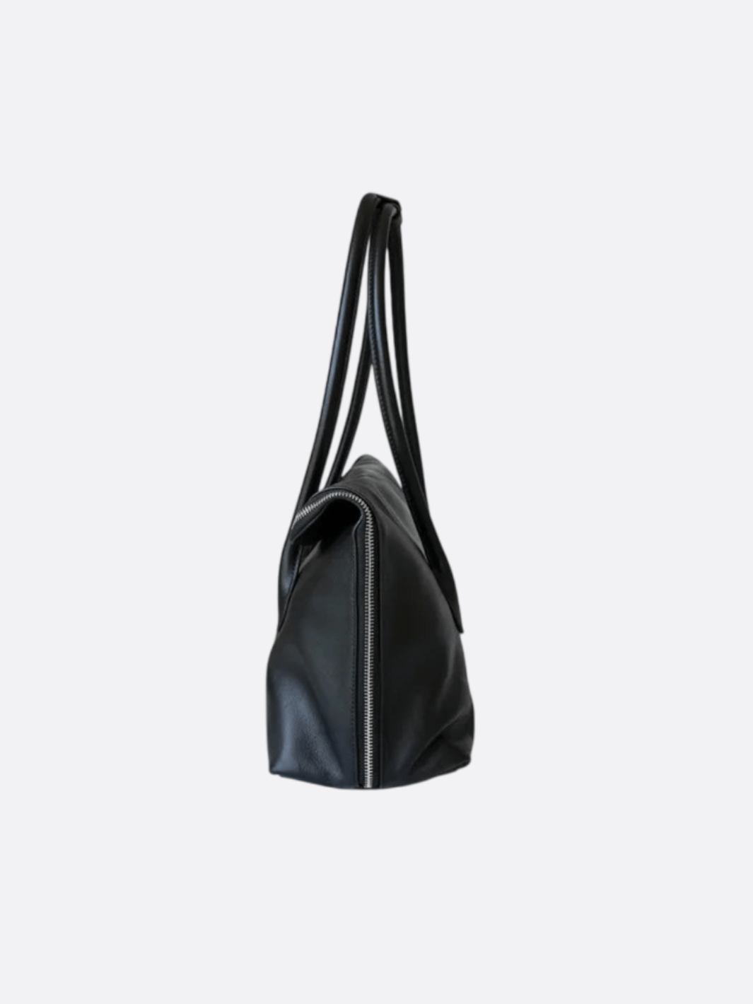 Rectangular leather tote bag<br>Concorde