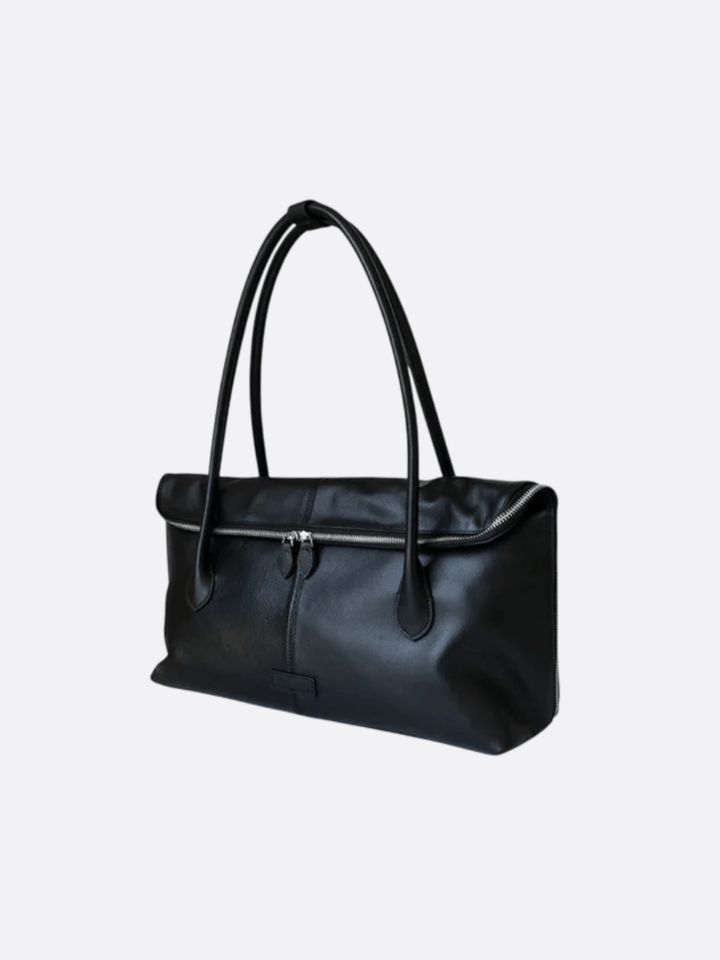 sac cabas rectangulaire cuir