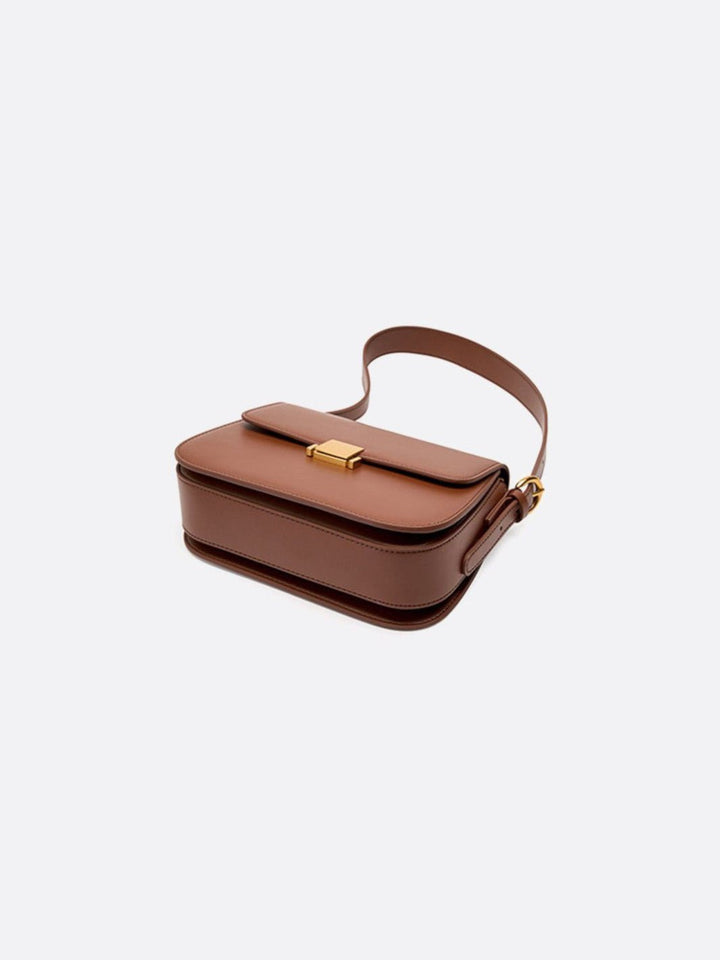 Leather shoulder bag<br>Dumas