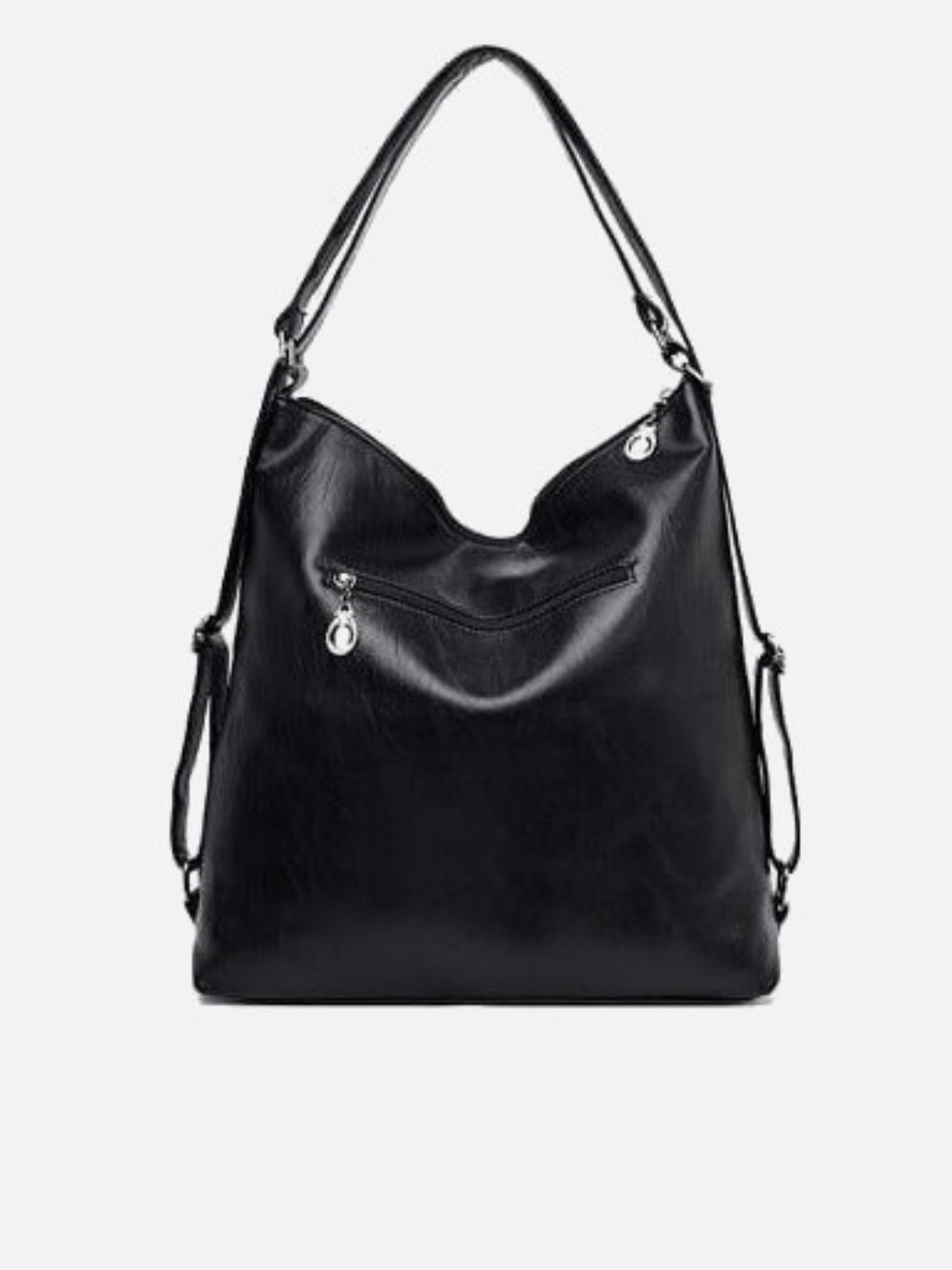 Leather shoulder bag that converts into a backpack<br>Orvane