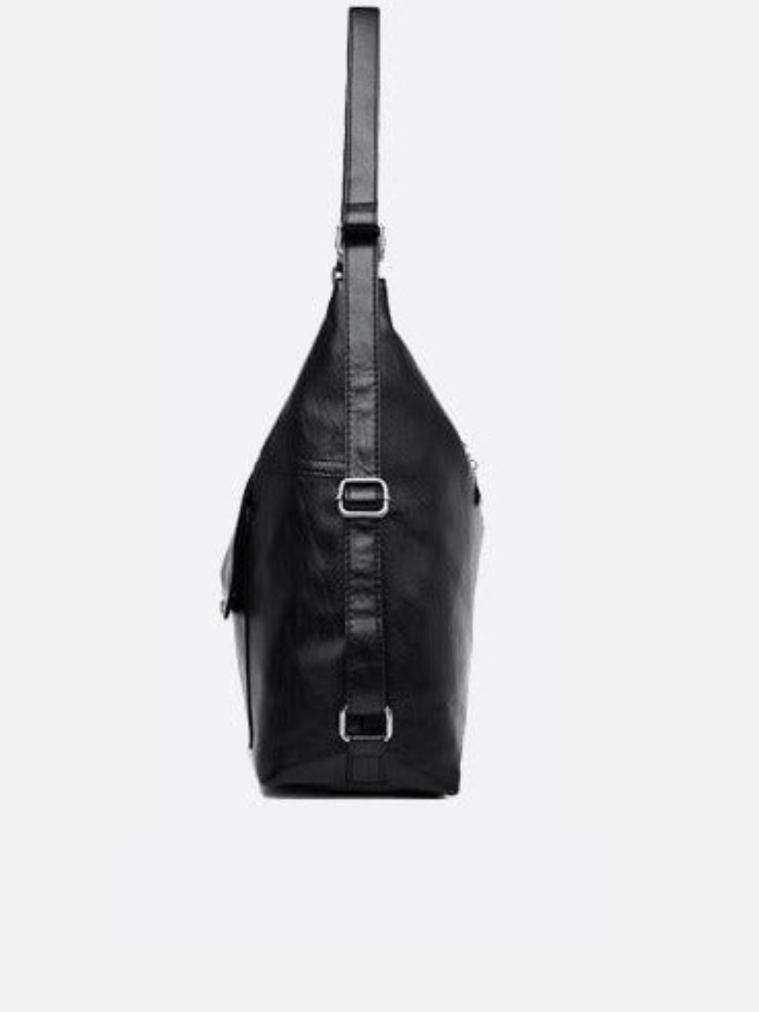 Leather shoulder bag that converts into a backpack<br>Orvane