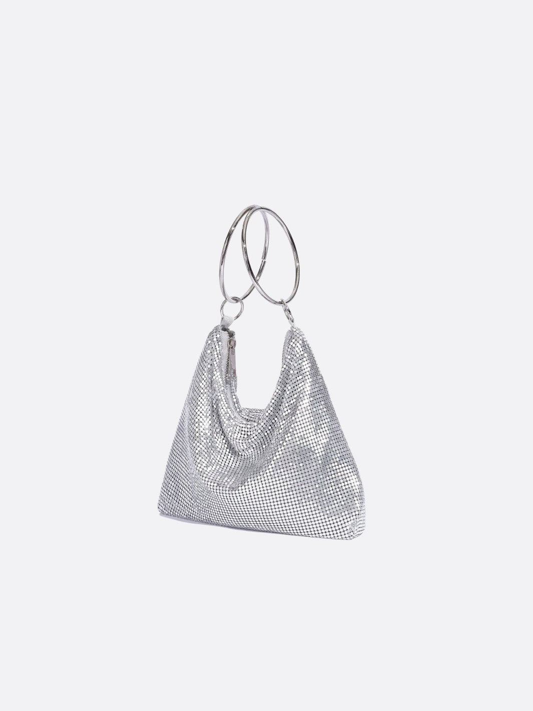 sac femme argenté
