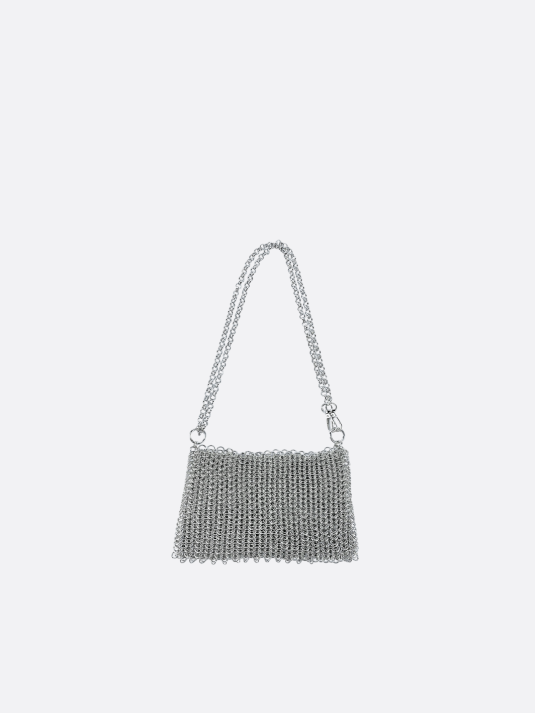 sac métal argenté