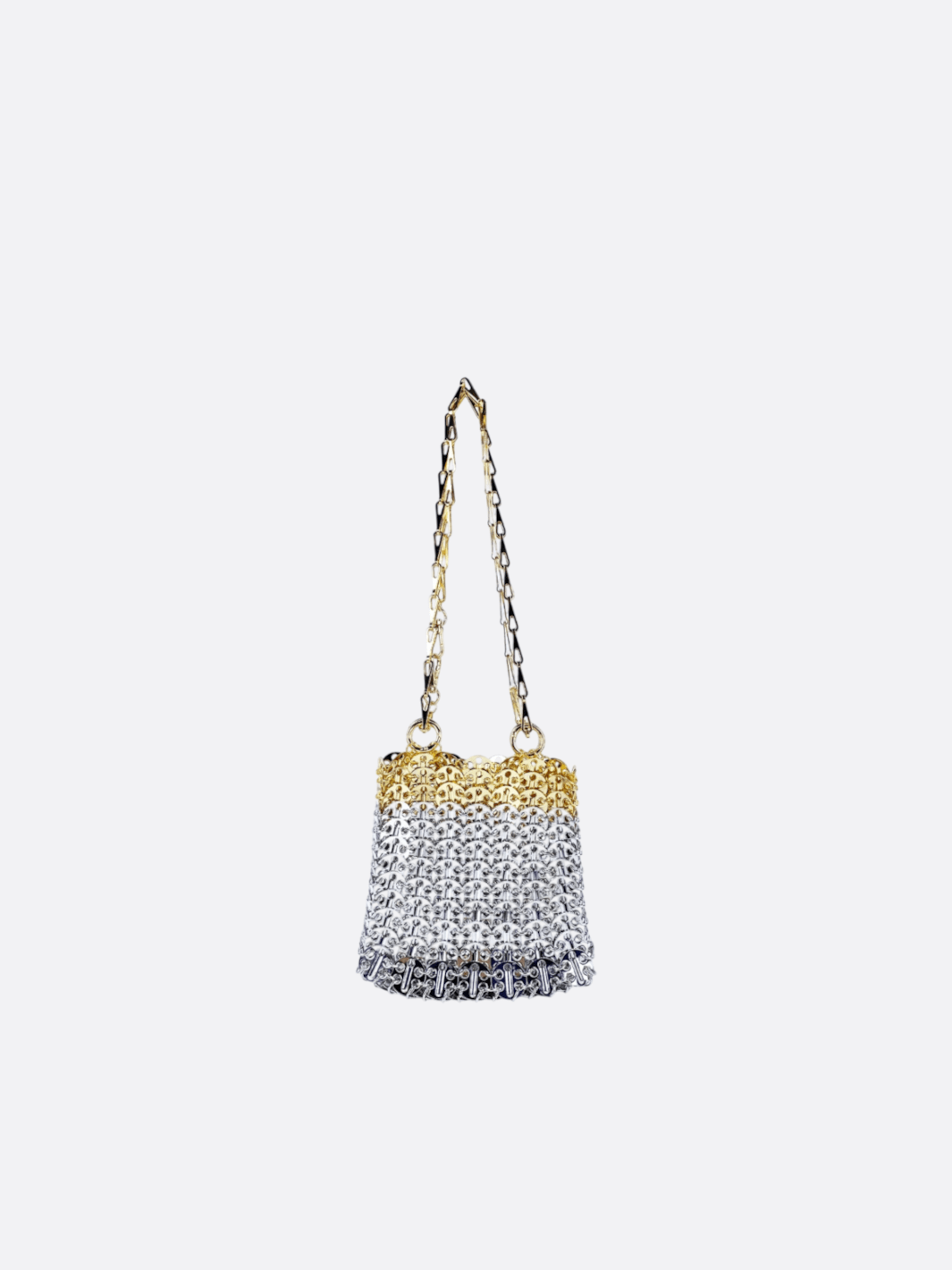 sac doré et argenté