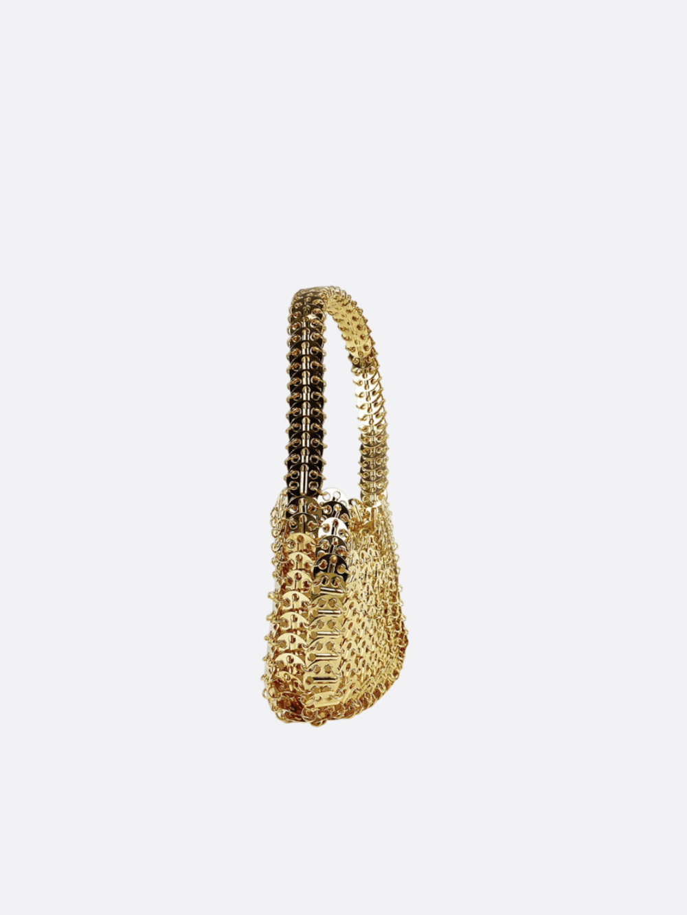 sac métal doré
