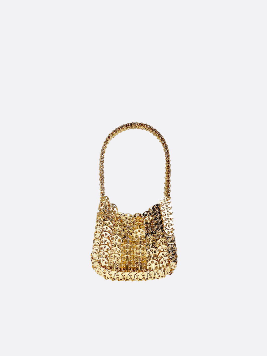 sac métallique doré