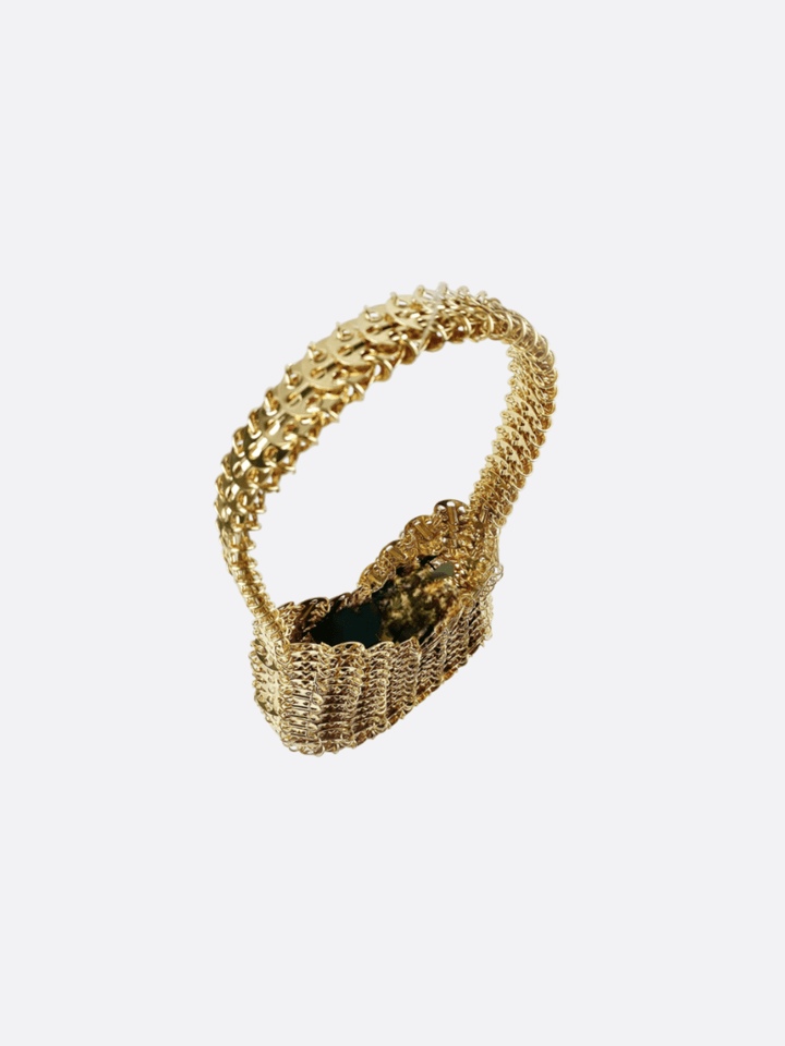 Gold metallic bag<br>Solenza