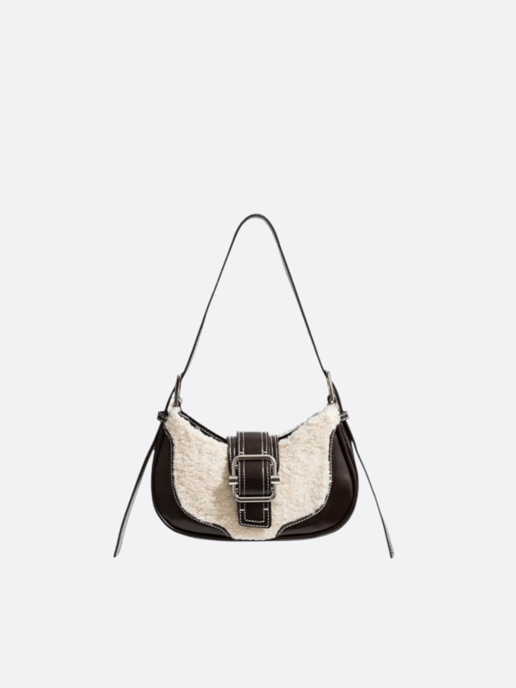 Sac moumoute et cuir
