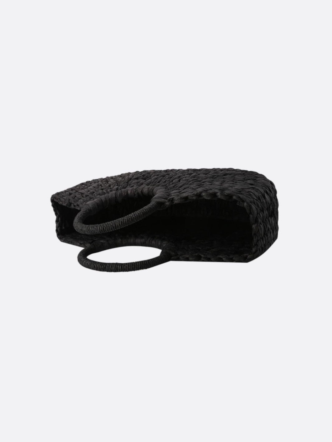 Black wicker bag<br>Nysa